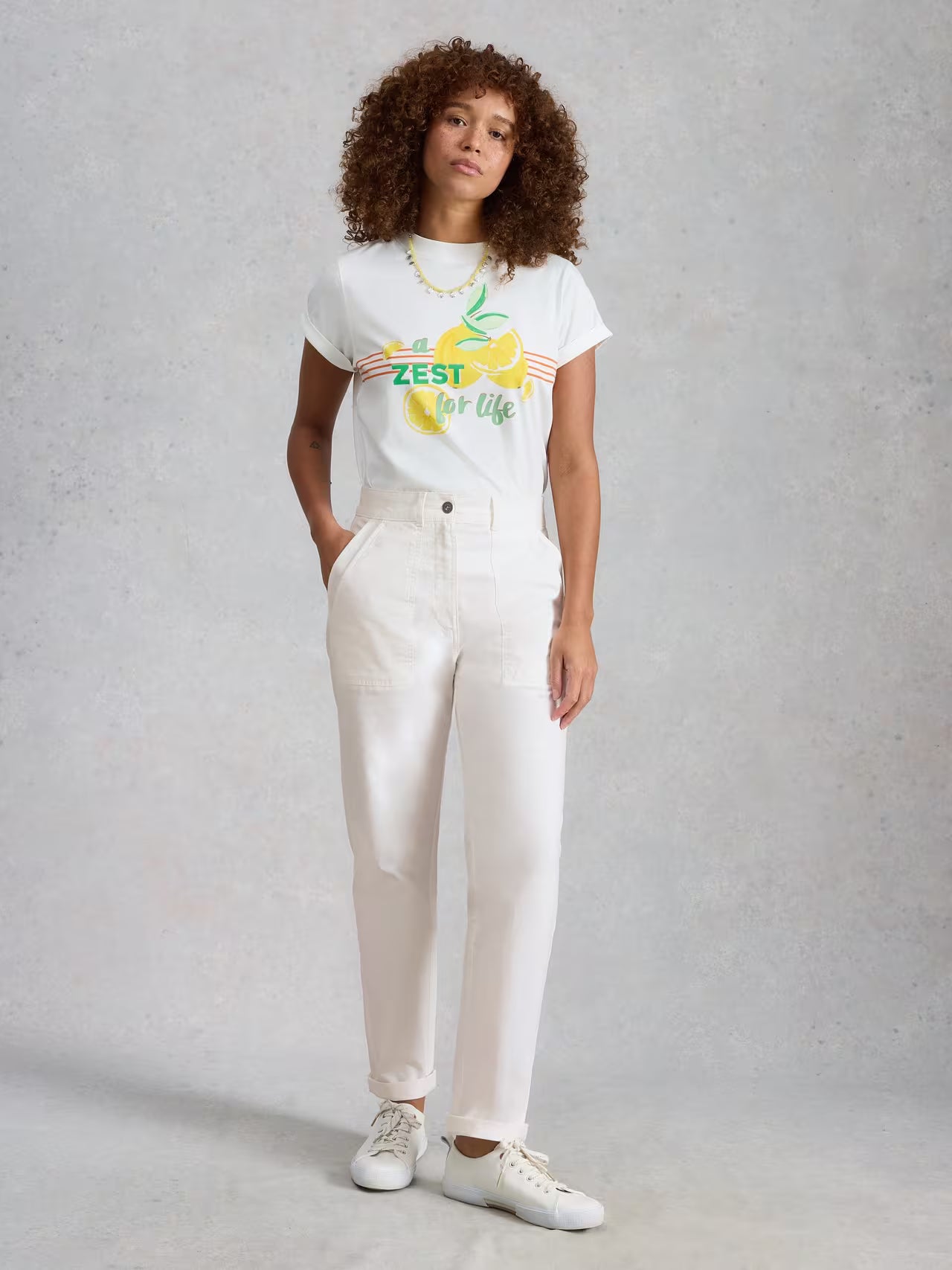 White Stuff Twister Chino Trouser