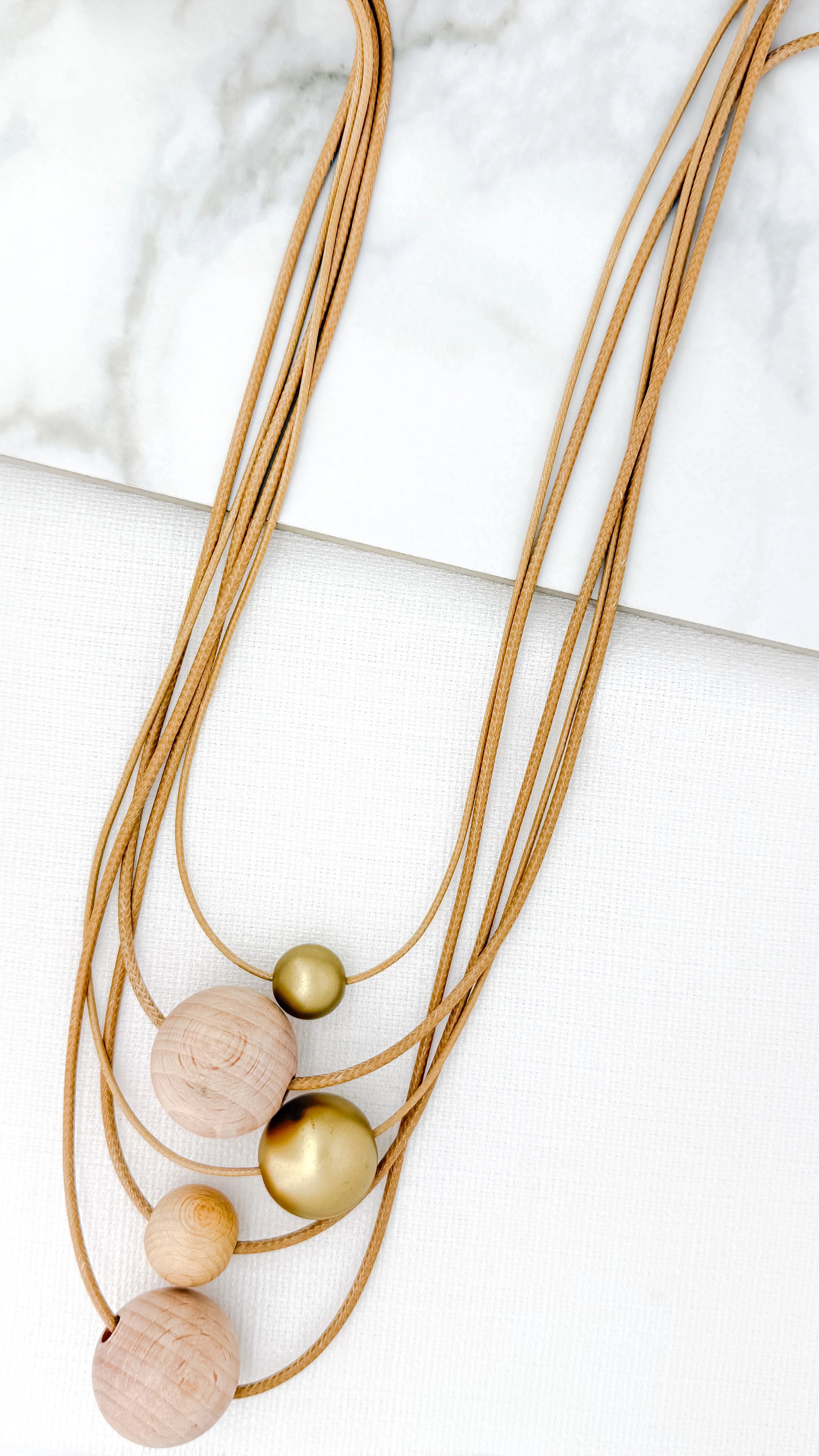 Envy Multi Layer Cord Necklace