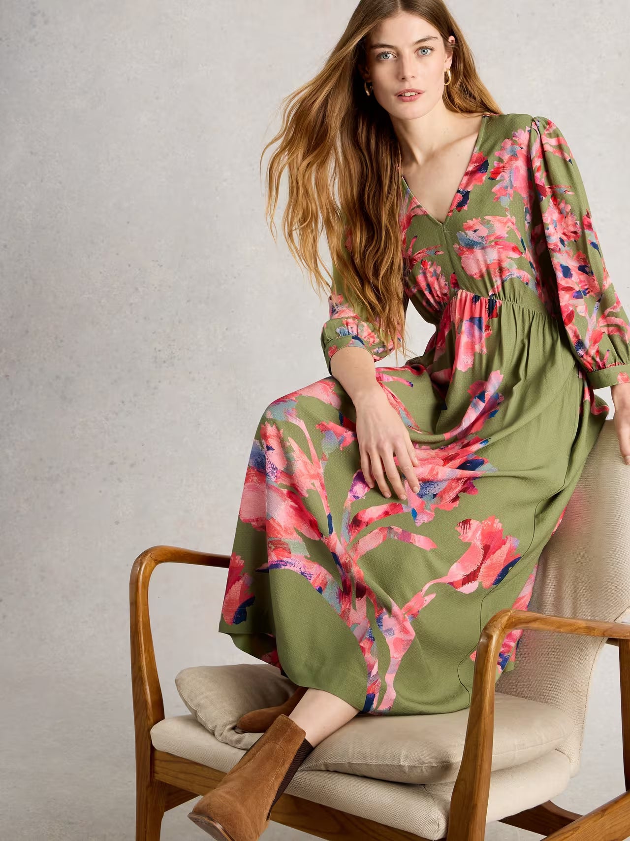 White Stuff Lucy Midi Dress