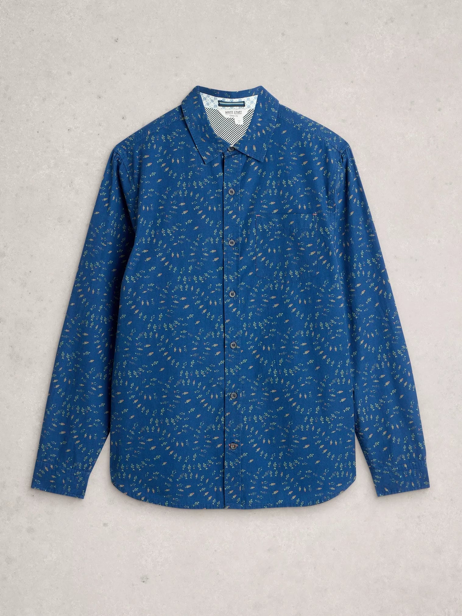 White Stuff Finsbury Swim Fish Shirt