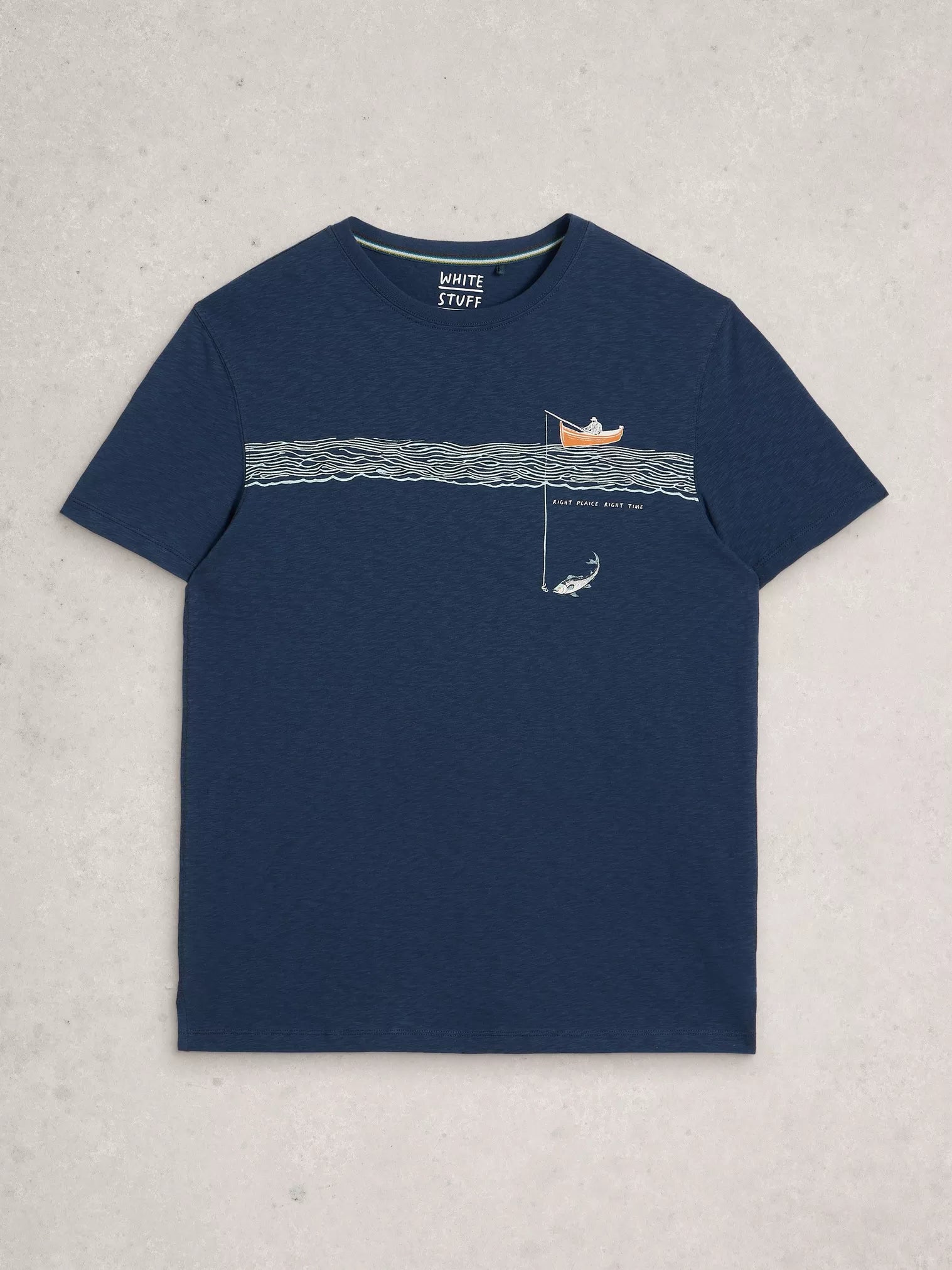 White Stuff Abersoch Boat Fishing T-Shirt
