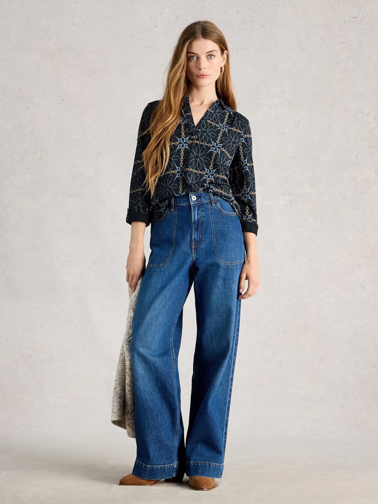 White Stuff Allie Jersey Shirt