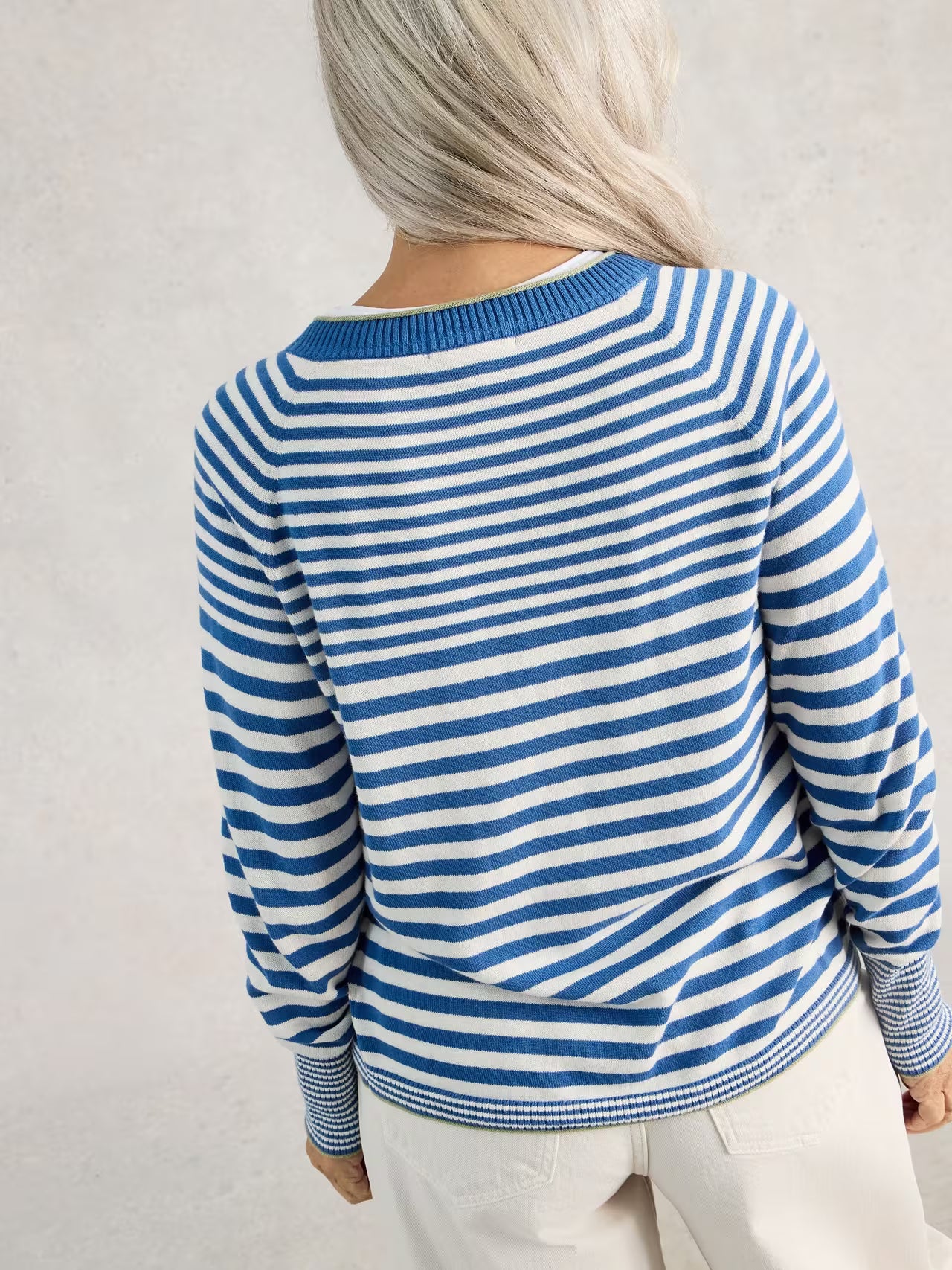 White Stuff Lulu Stripe Cardigan