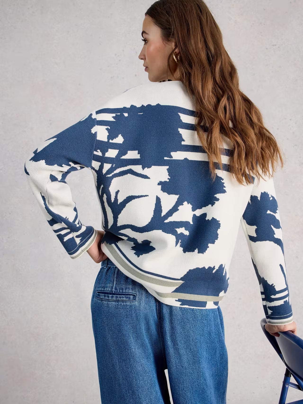 White Stuff Fabia Floral Jumper
