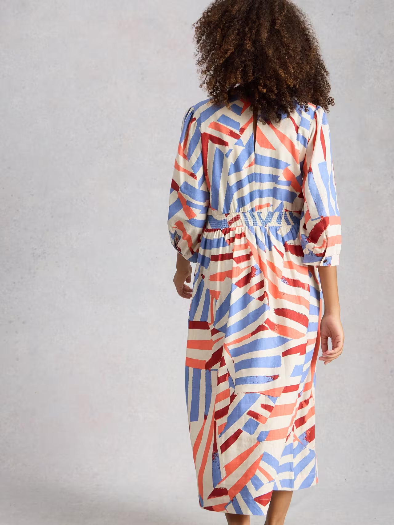 White Stuff Lucy Linen Blend Dress