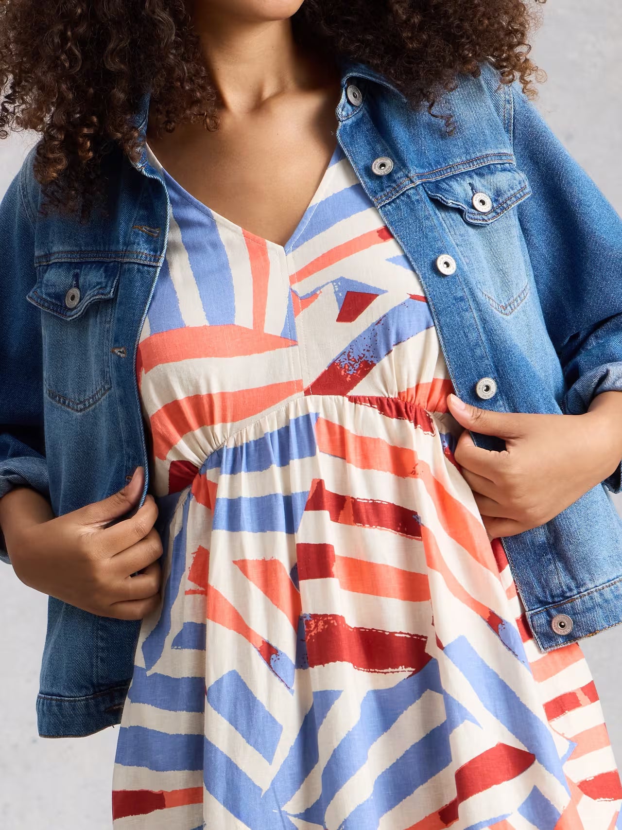 White Stuff Lucy Linen Blend Dress