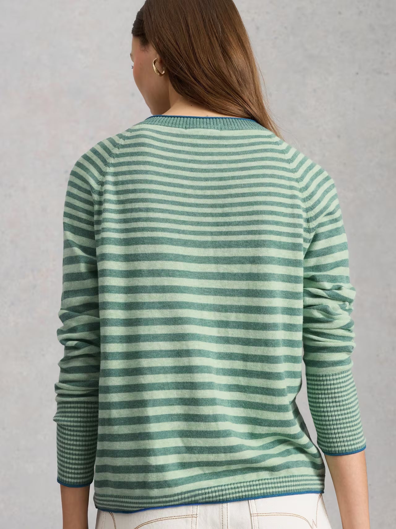 White Stuff Lulu Stripe Cardi