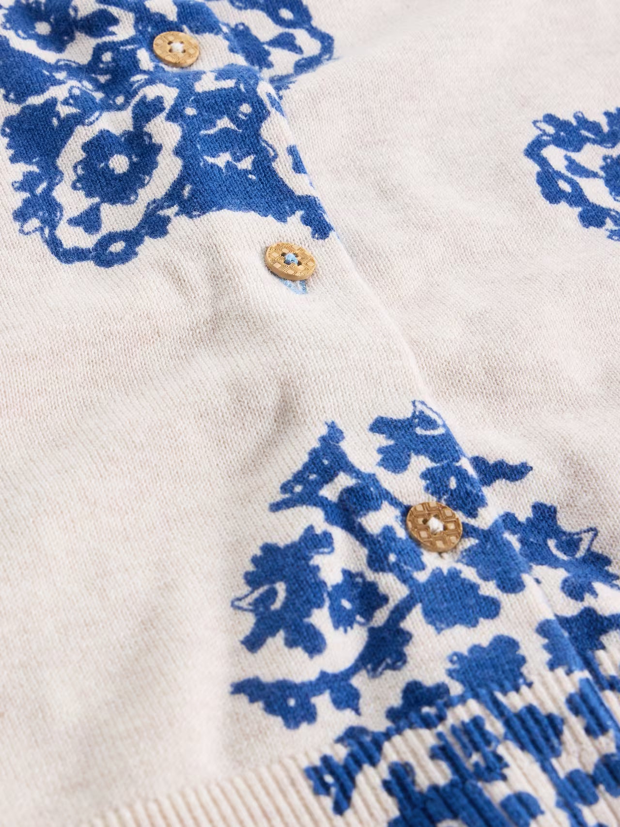 White Stuff Lulu Print Cardi