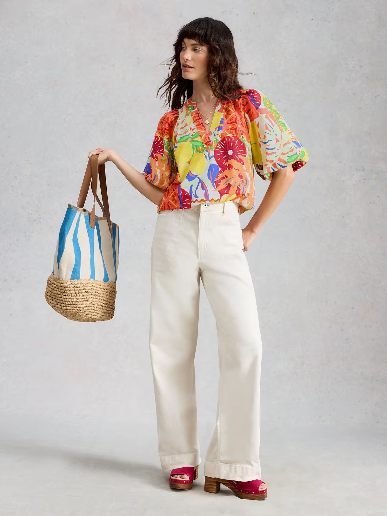 White Stuff Bex Cotton Top