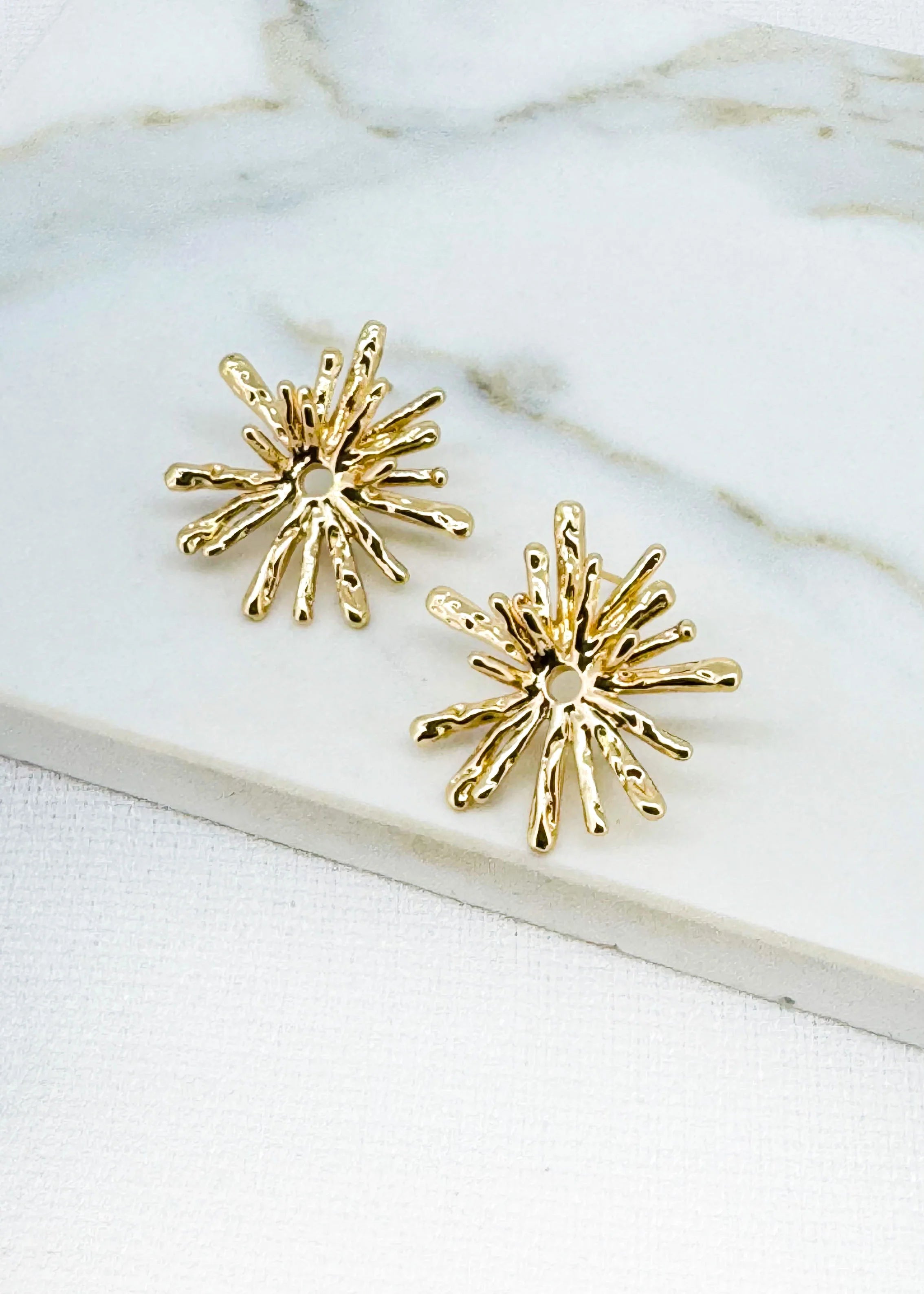 Envy Gold Starburst Earrings