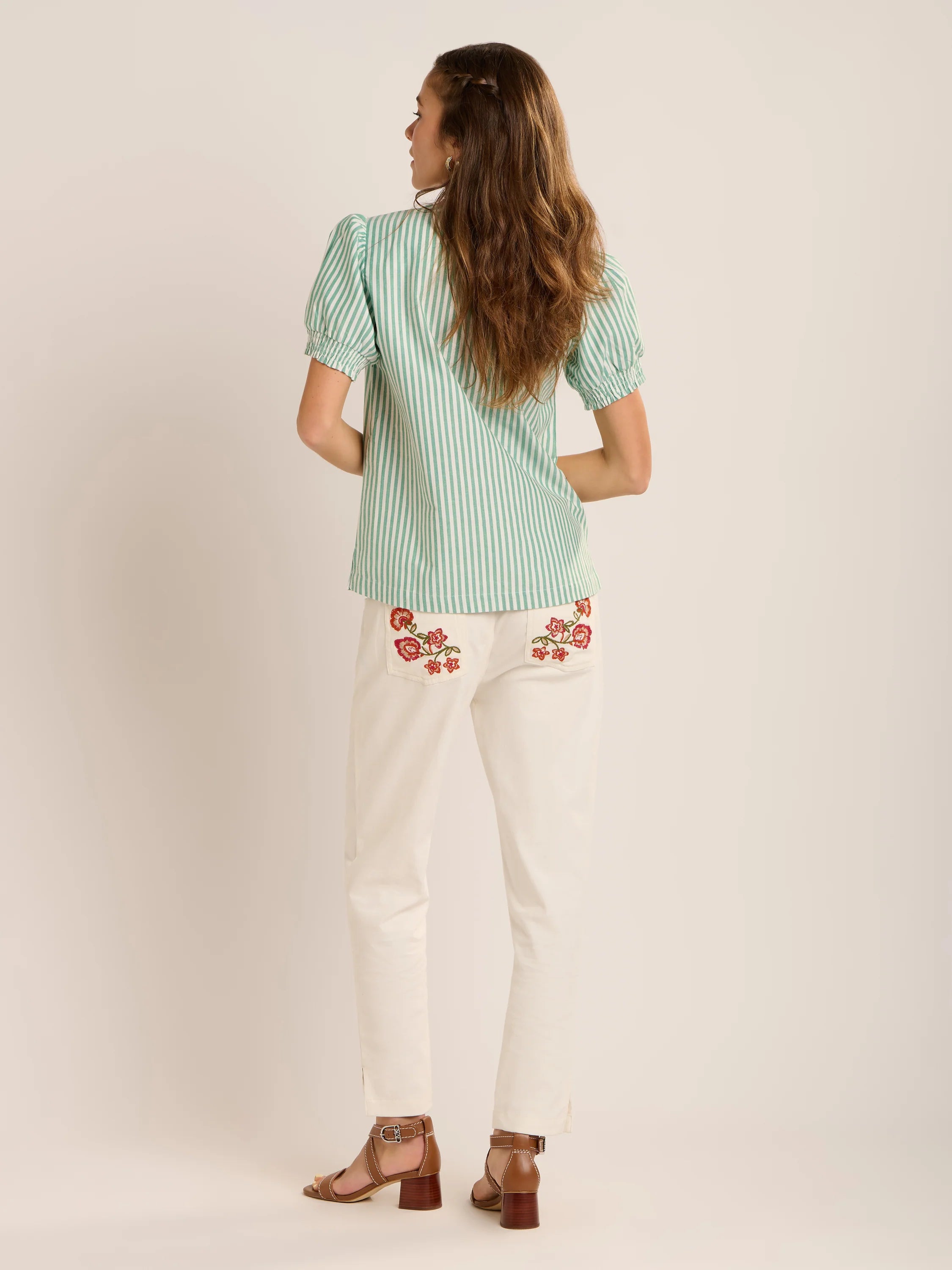 Brakeburn Bruni Stripe Blouse