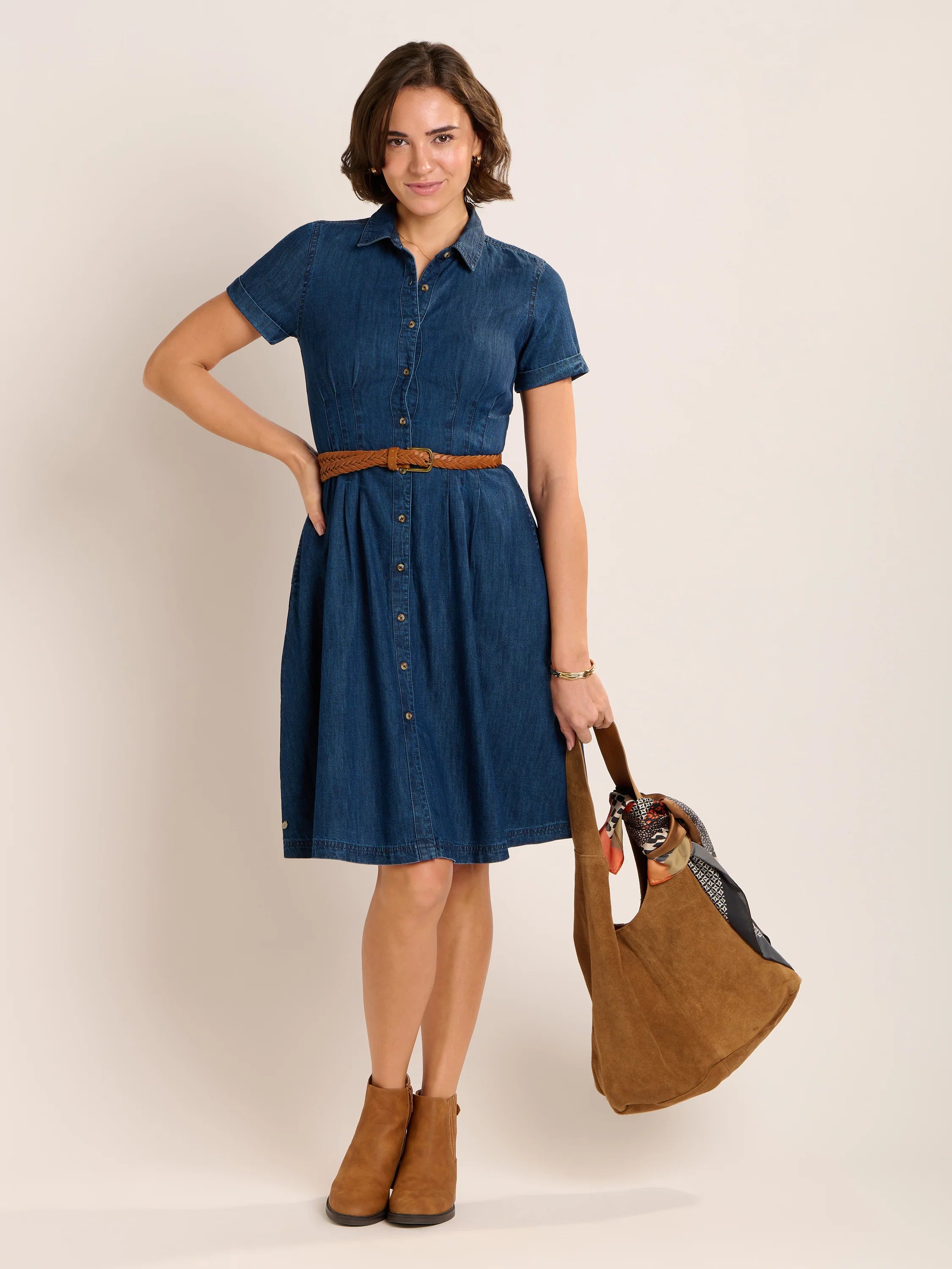 Brakeburn Antonia Denim Dress