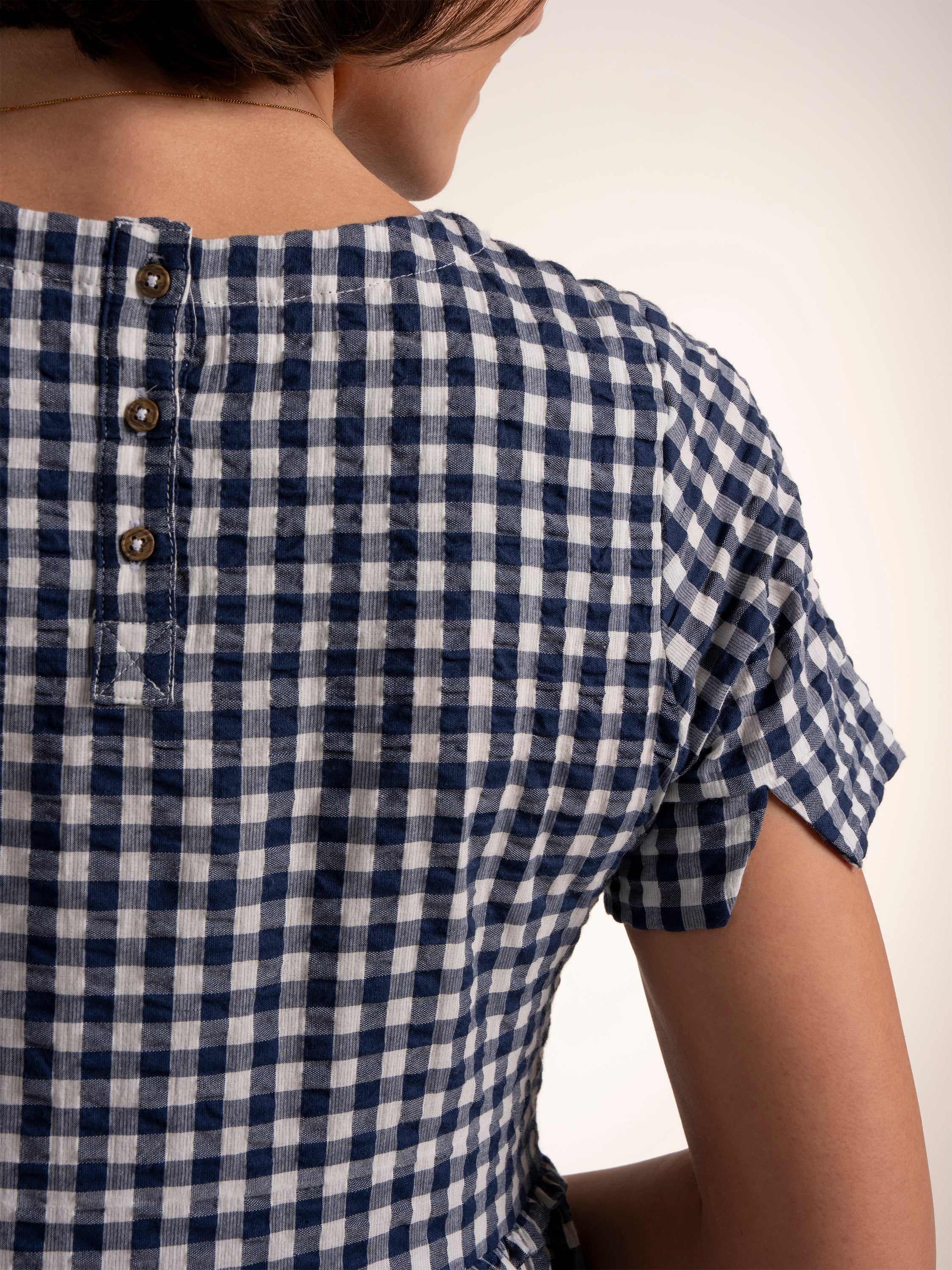 Brakeburn Perla Gingham Dress