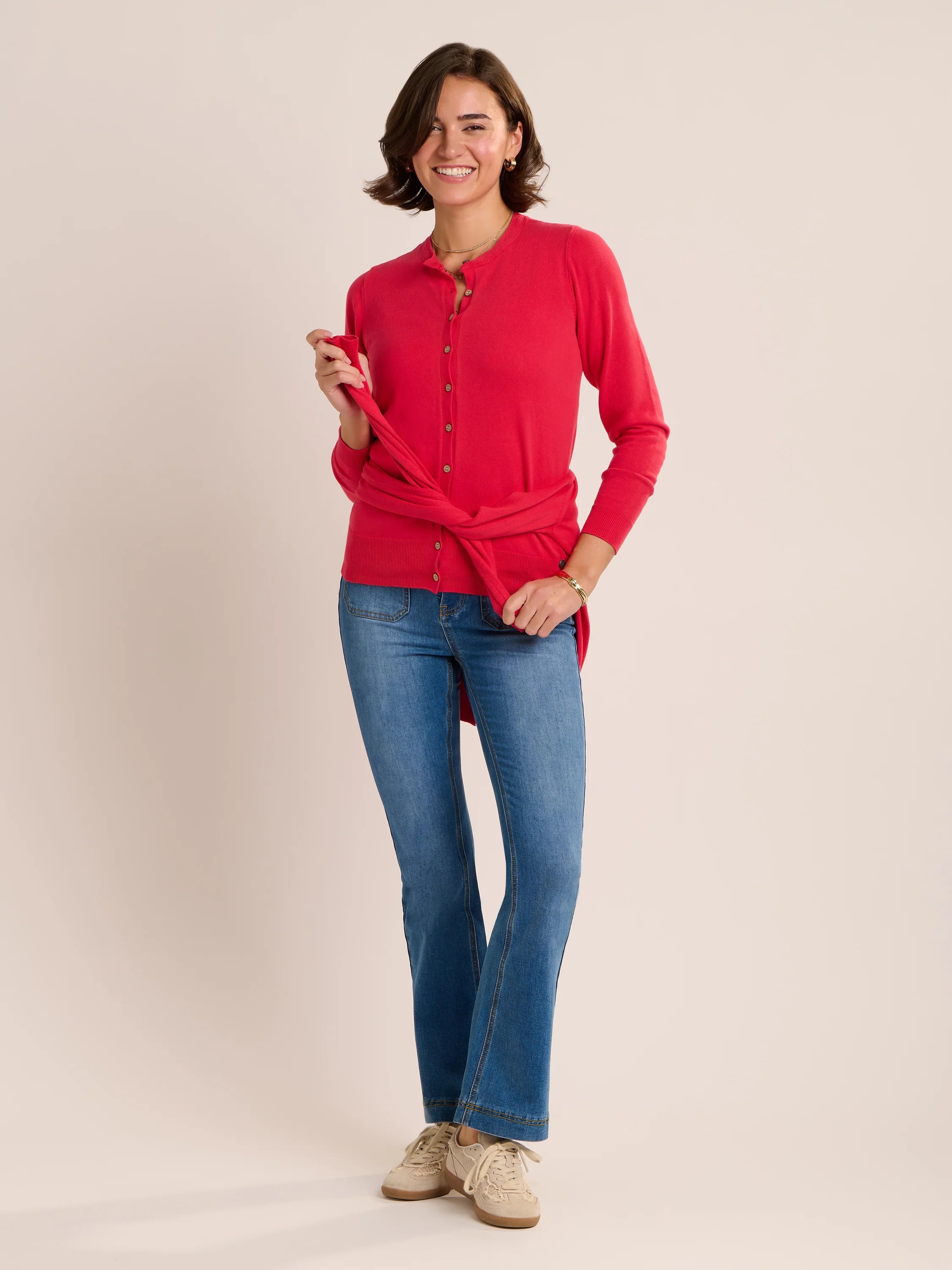 Brakeburn Winterberry Classic Cardigan