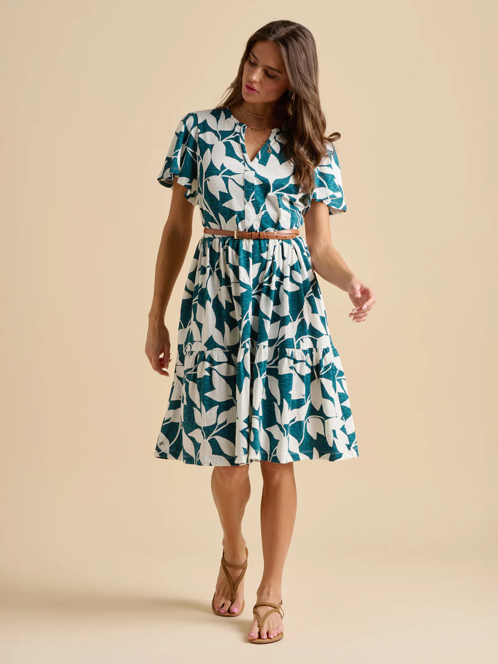 Brakeburn Woodland Leaves Dress