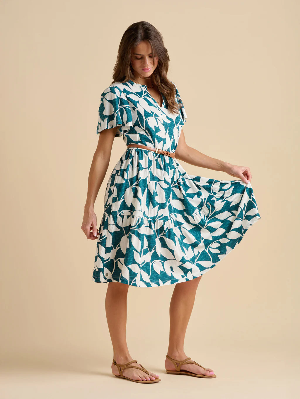 Brakeburn Woodland Leaves Dress