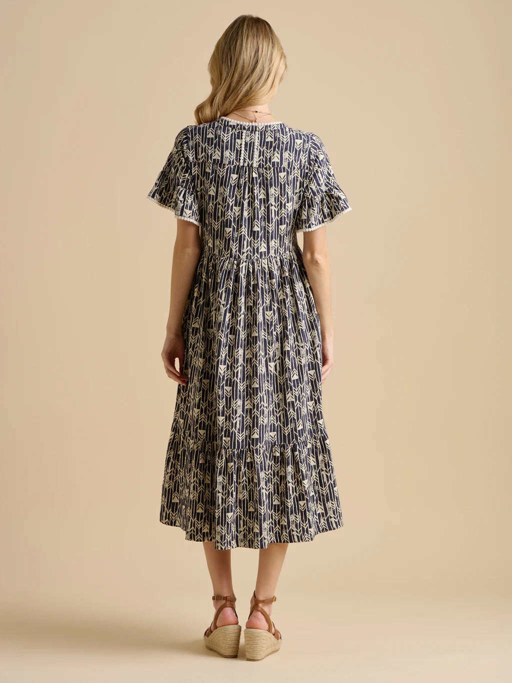 Brakeburn Arrows Midi Dress