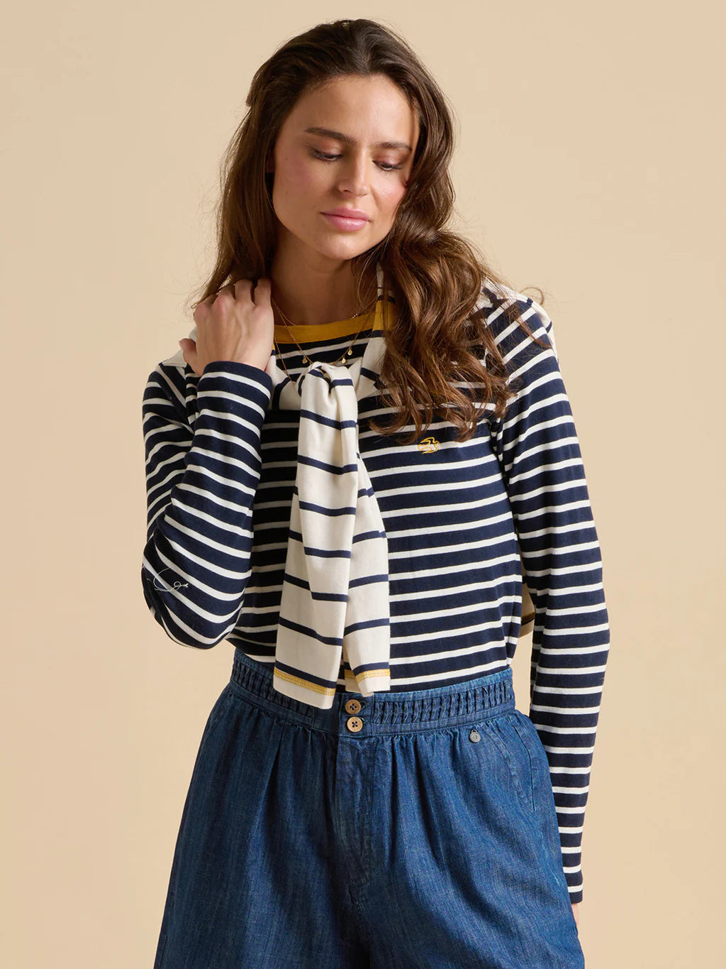 Brakeburn Breton Stripe Top