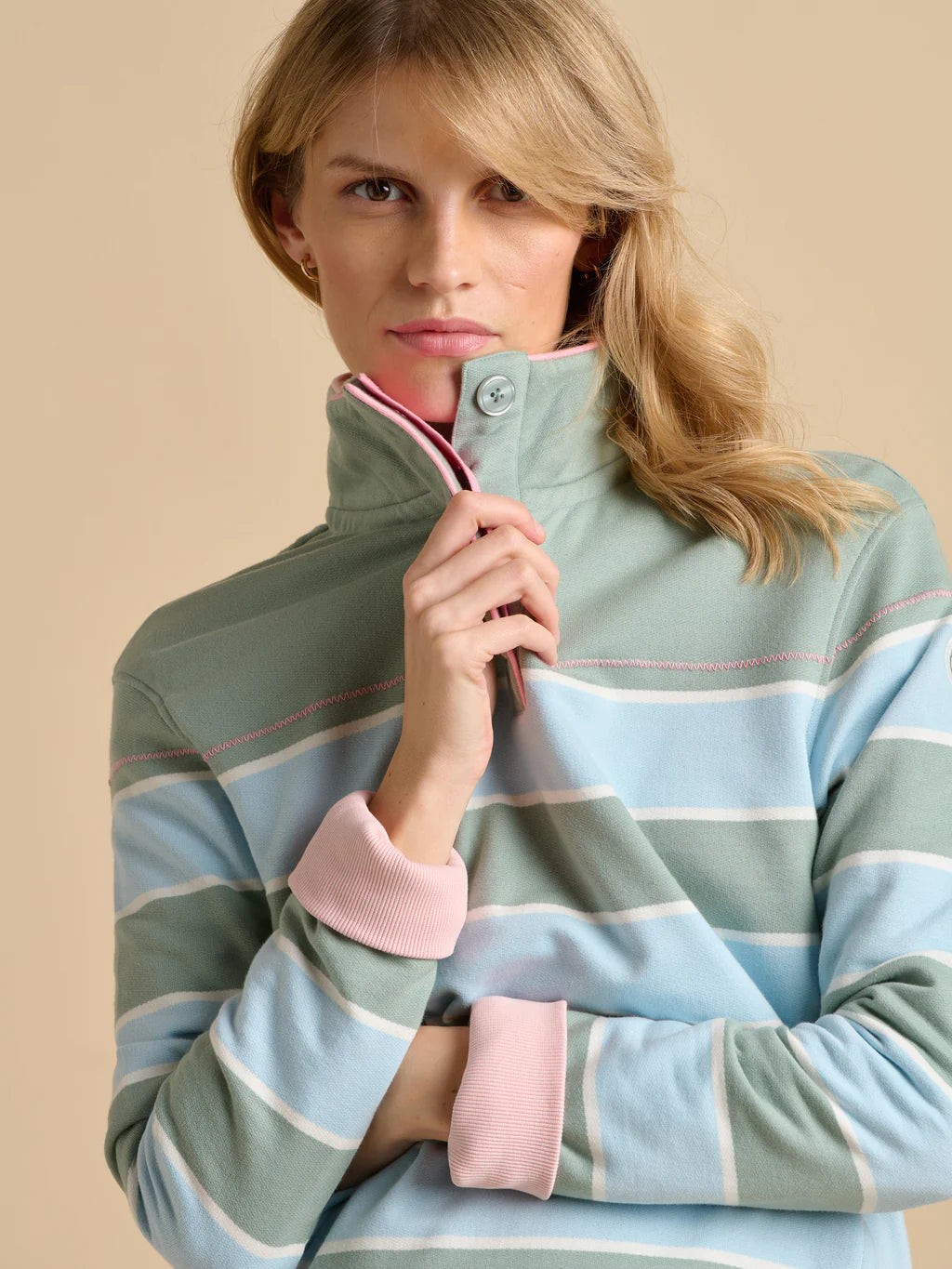 Brakeburn Engineered Stripe Top