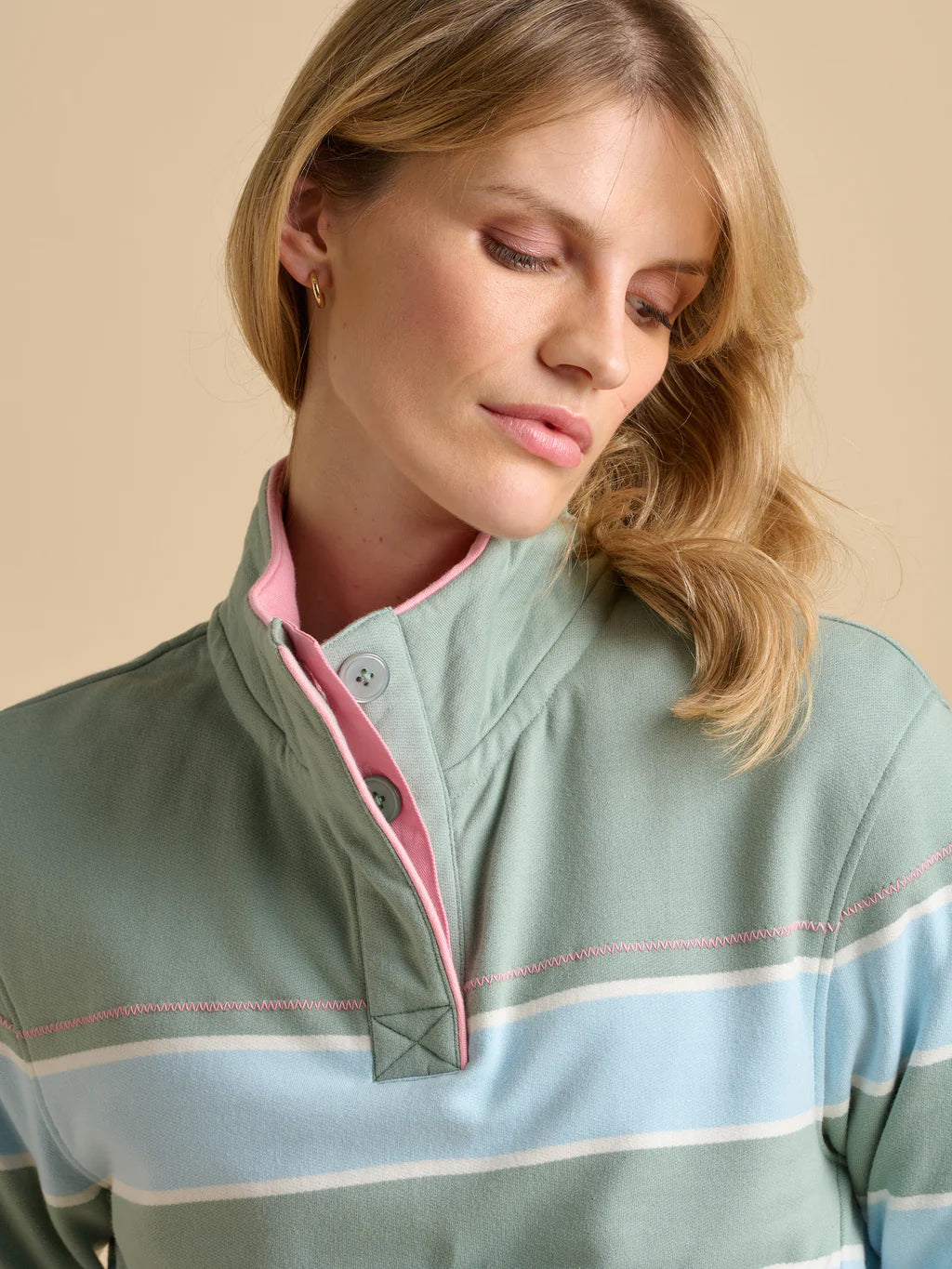 Brakeburn Engineered Stripe Top