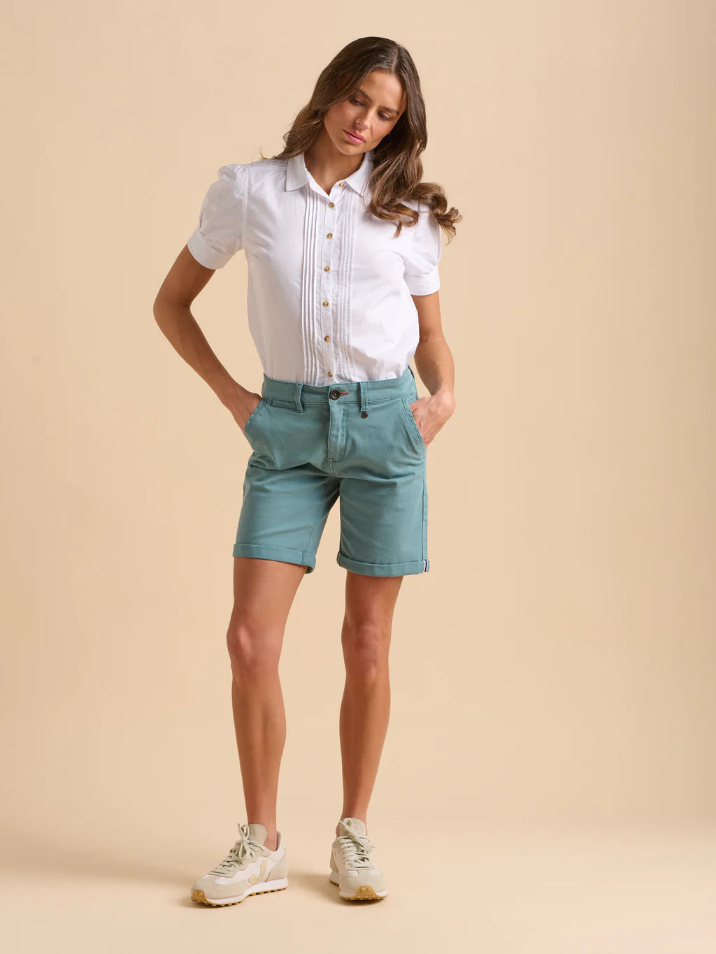 Brakeburn Blue Chino Short