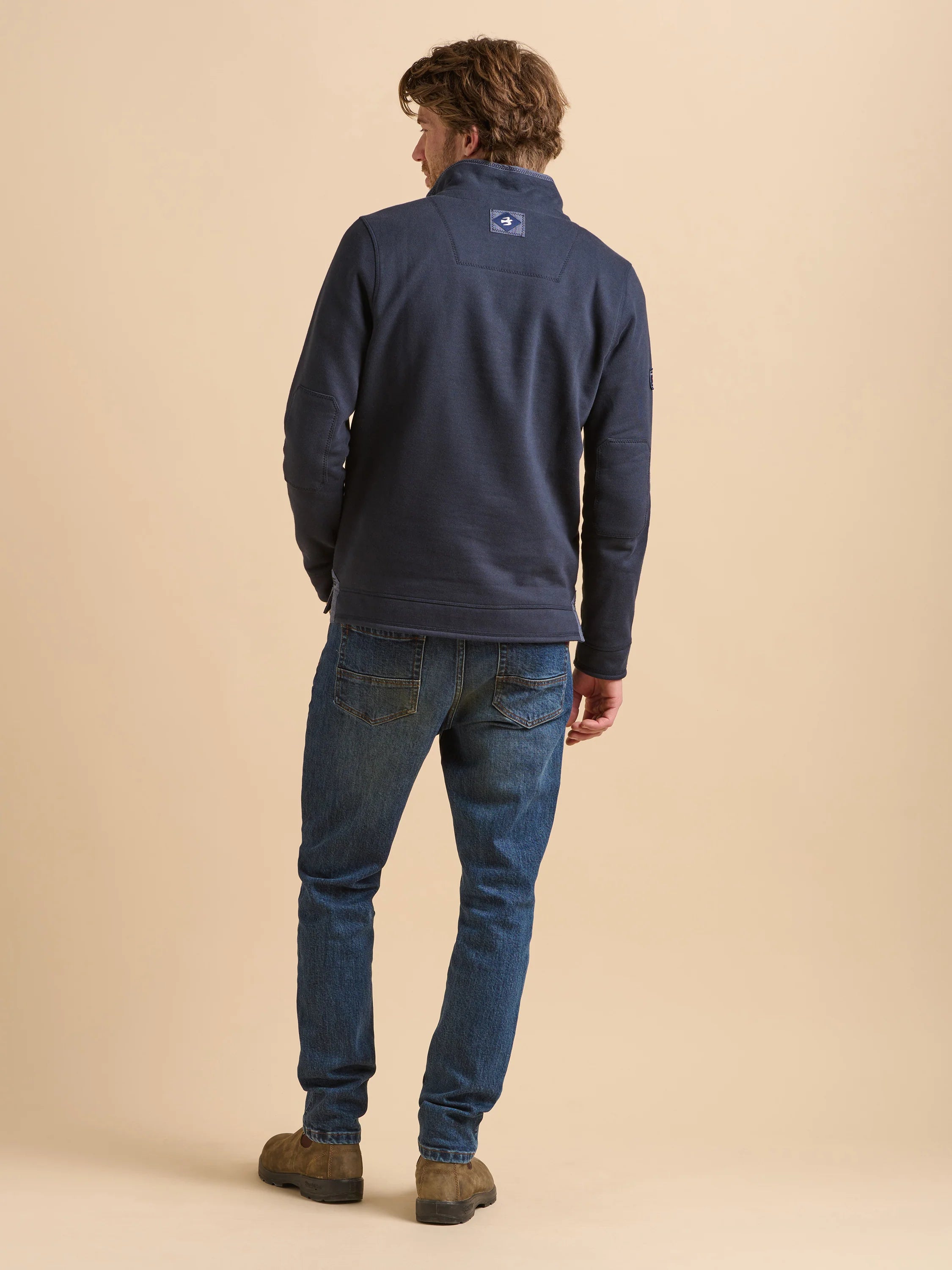 Brakeburn Navy Quarter Zip