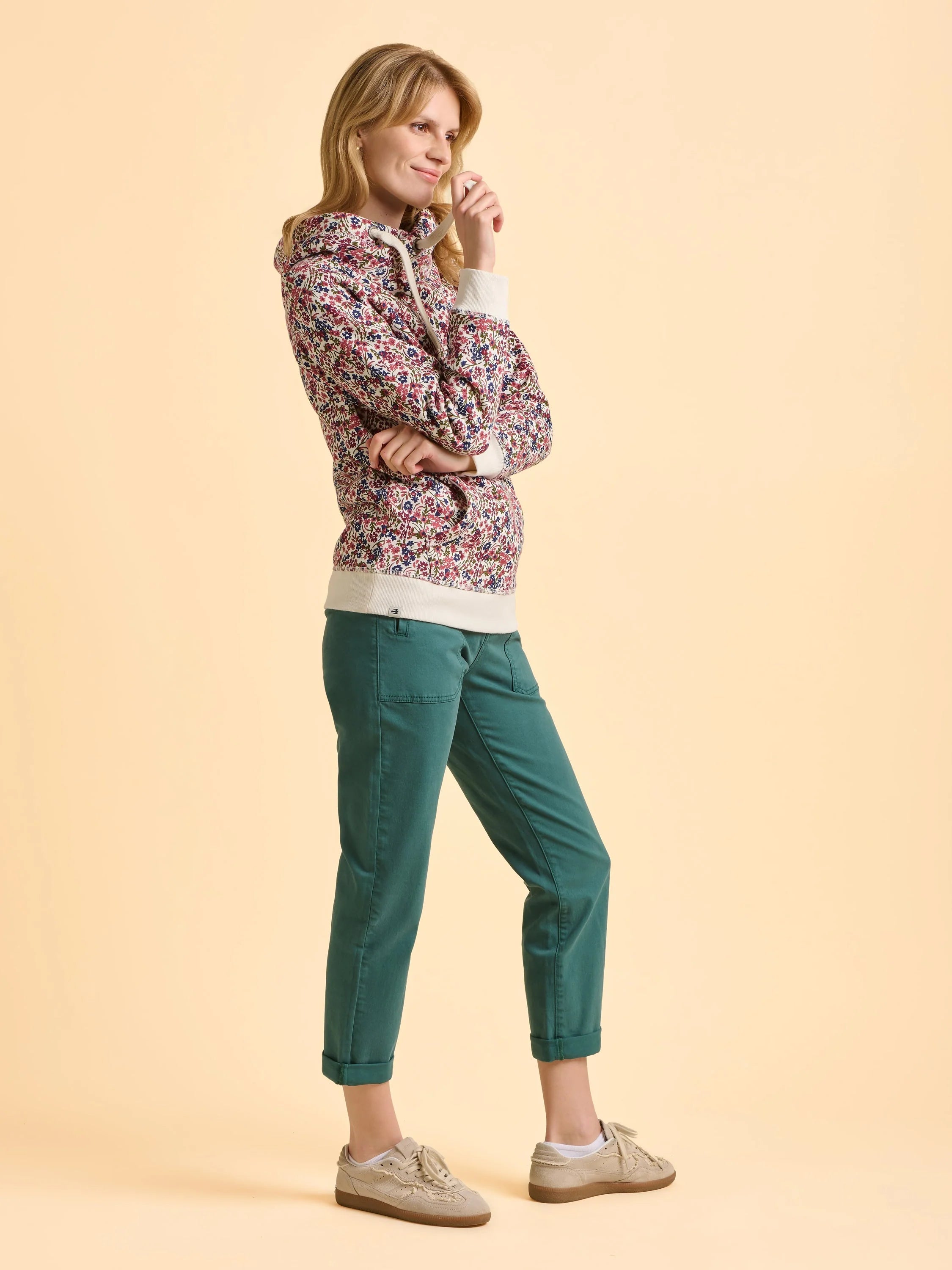 Brakeburn Wimborne Elise Floral Hoodie