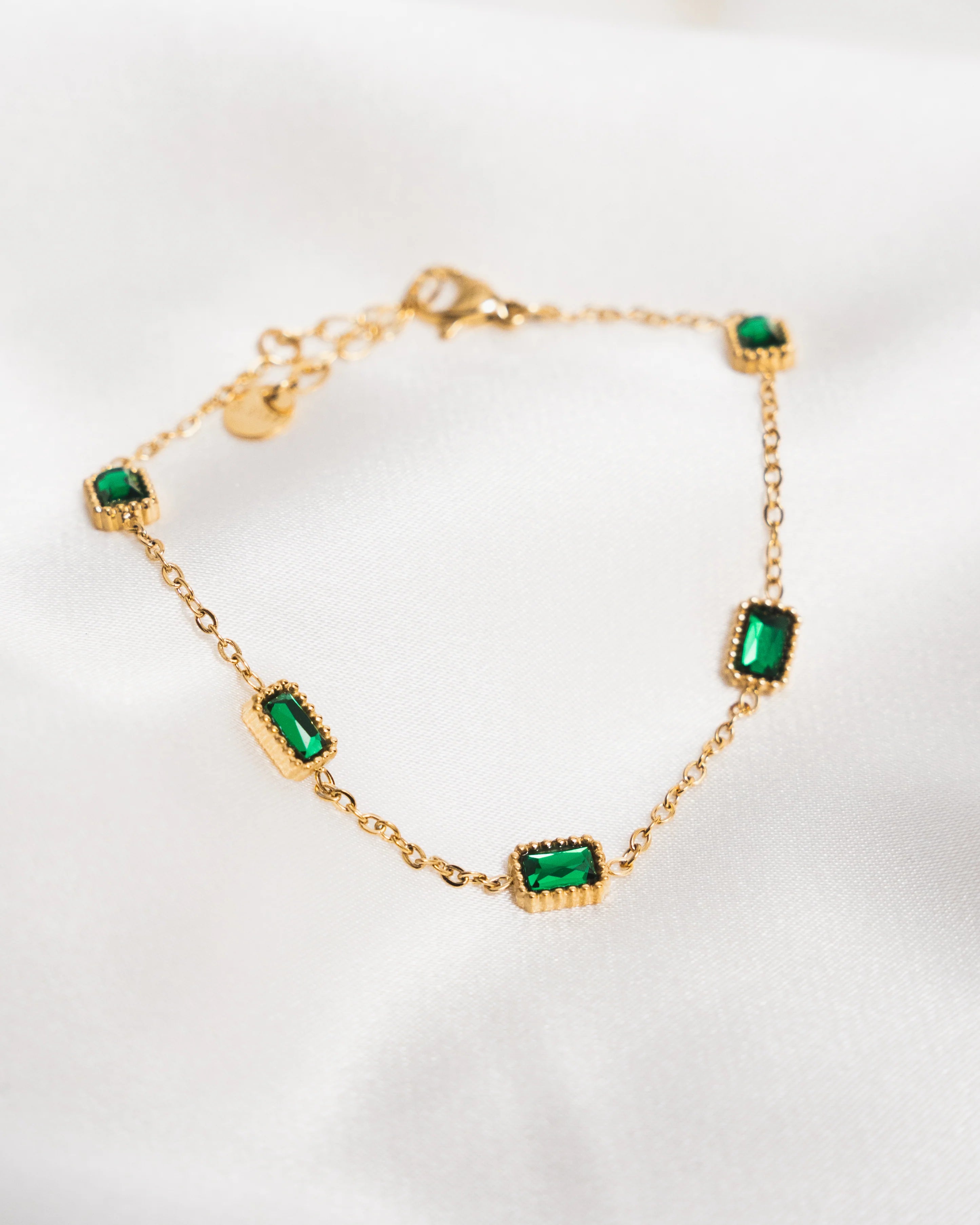 Fíor Jewellery Irish Emerald Bracelet
