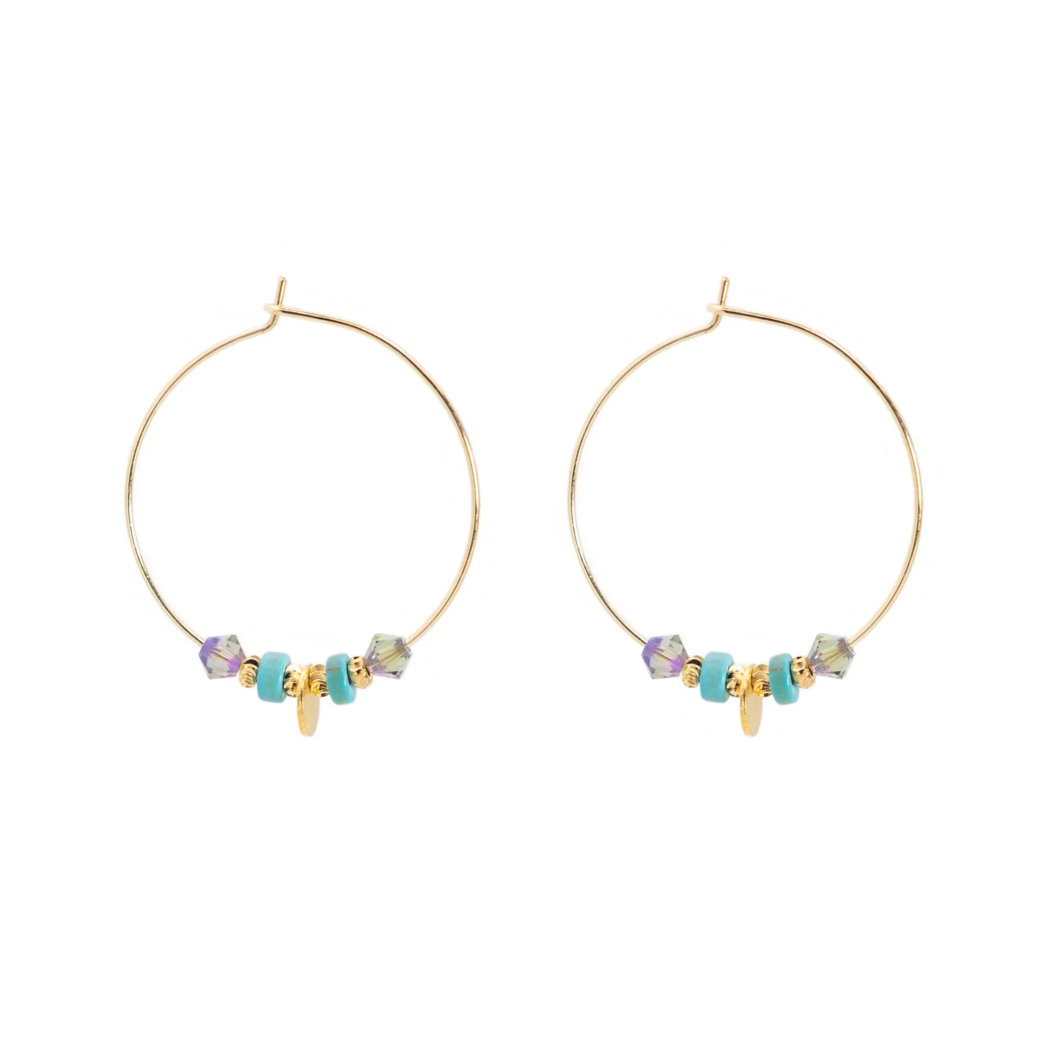 K Kajoux Wild Fire Hoops