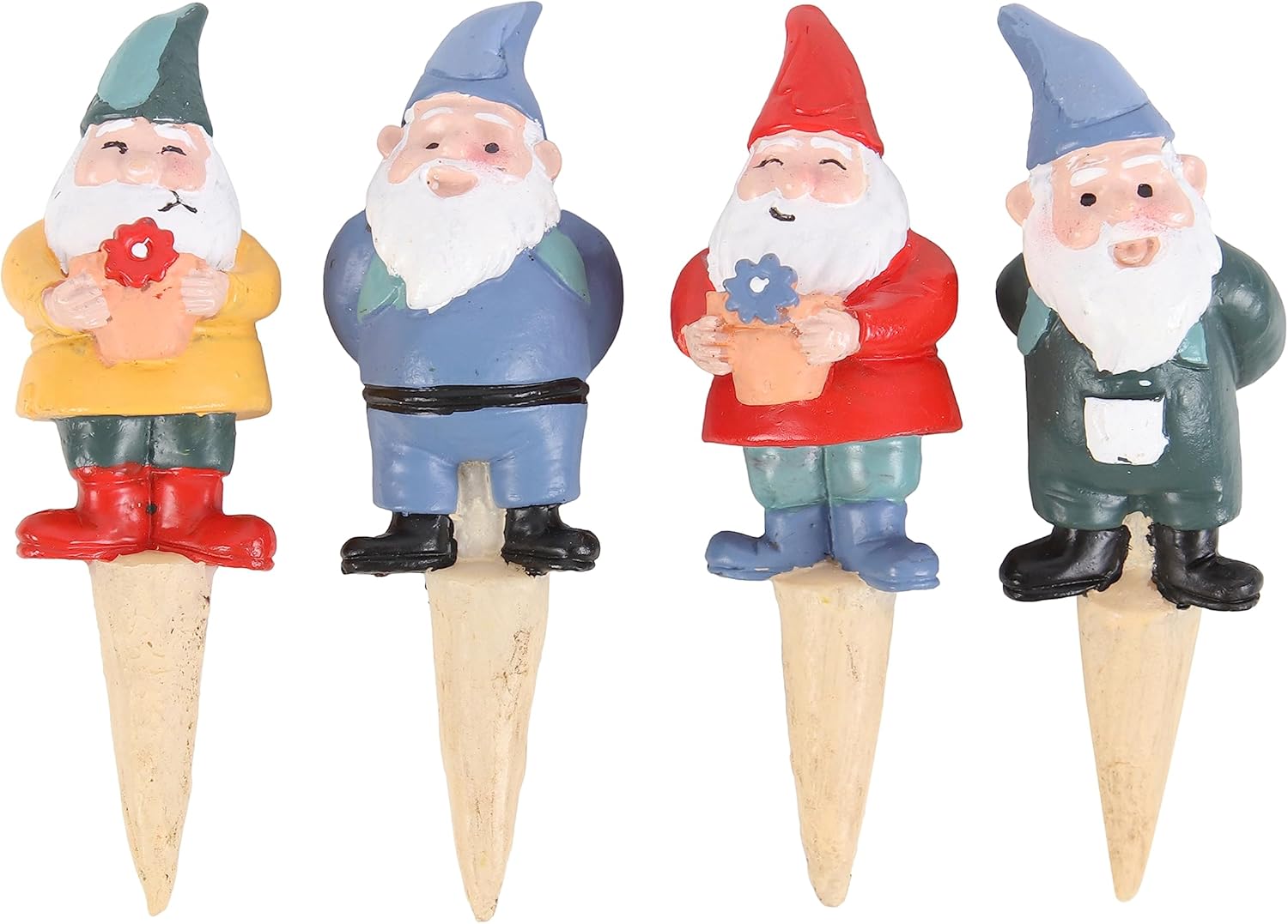 Set of 4 Mini Gnomes