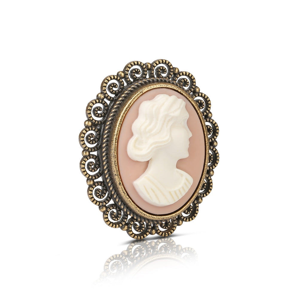 Newbridge Silverware Cameo Brooch