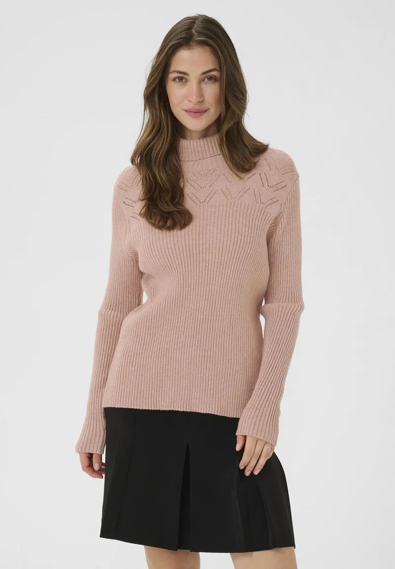 Cream Dela Rollneck Pullover