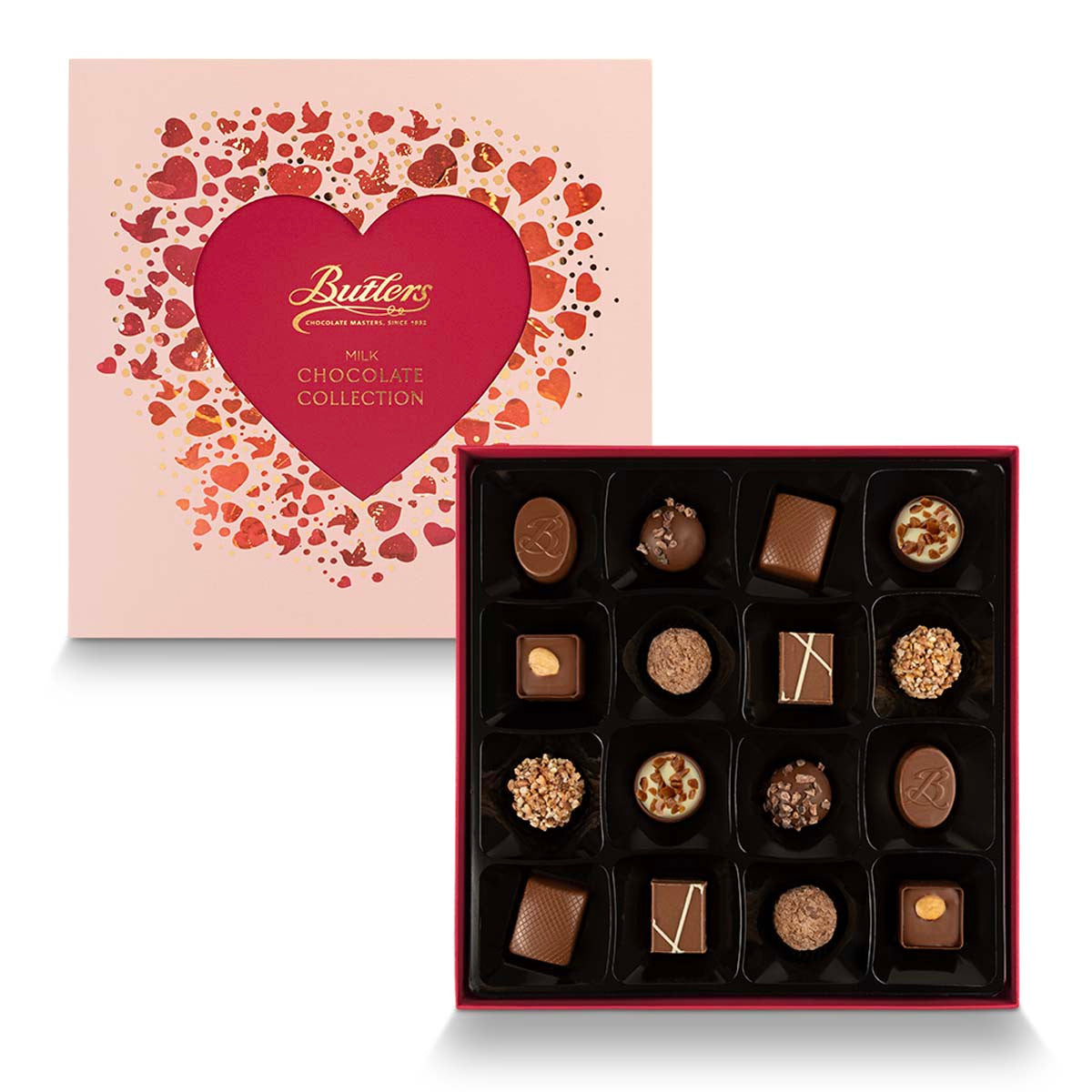 Butlers Heart Motif Chocolate Collection