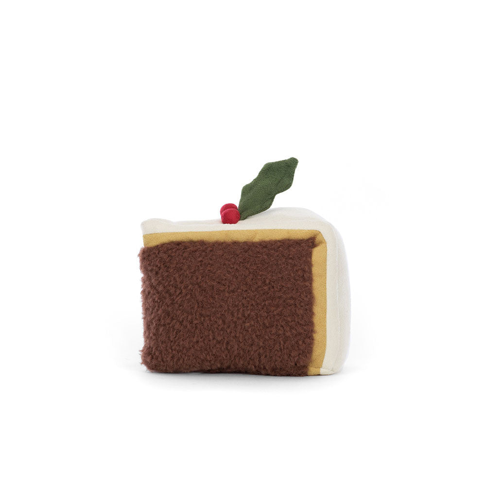 Jellycat Slice Of Christmas Cake