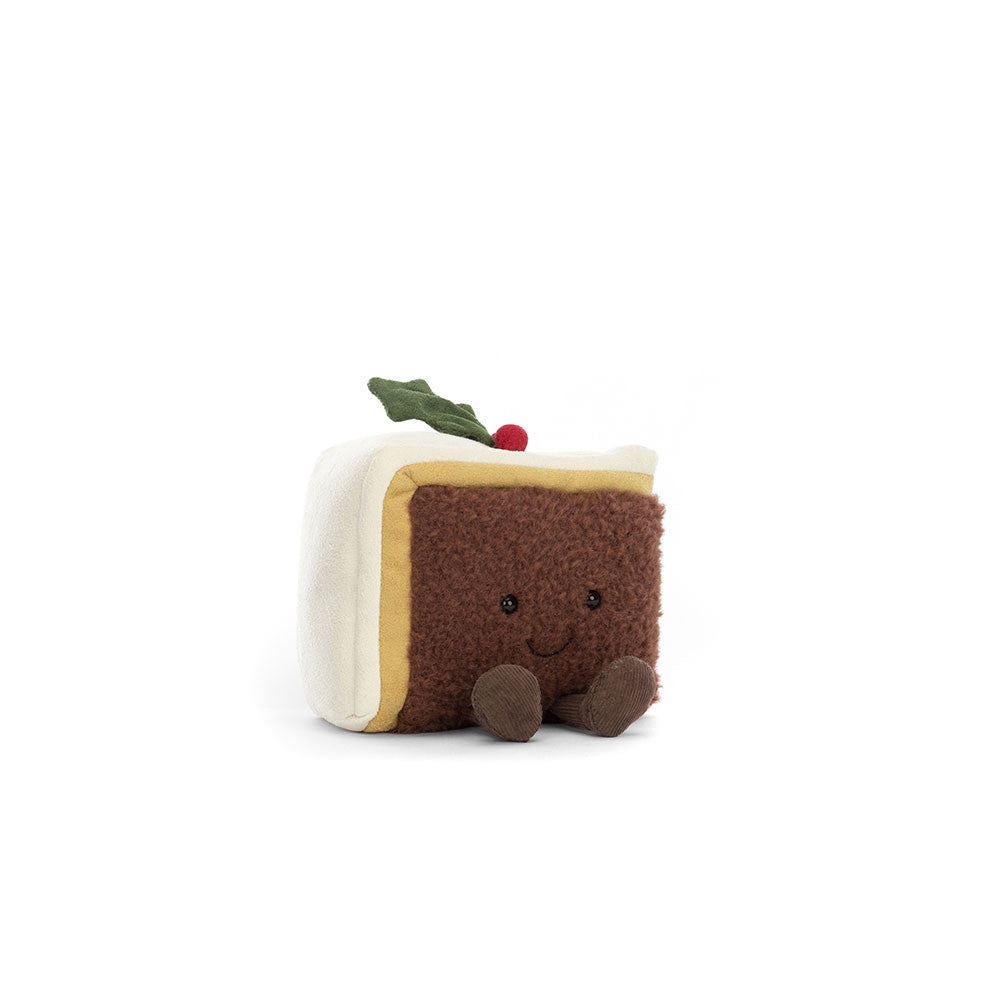 Jellycat Slice Of Christmas Cake