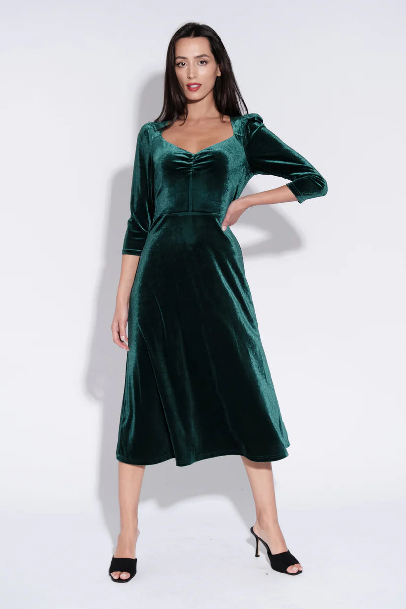 Louche Ambrose Velvet Dress