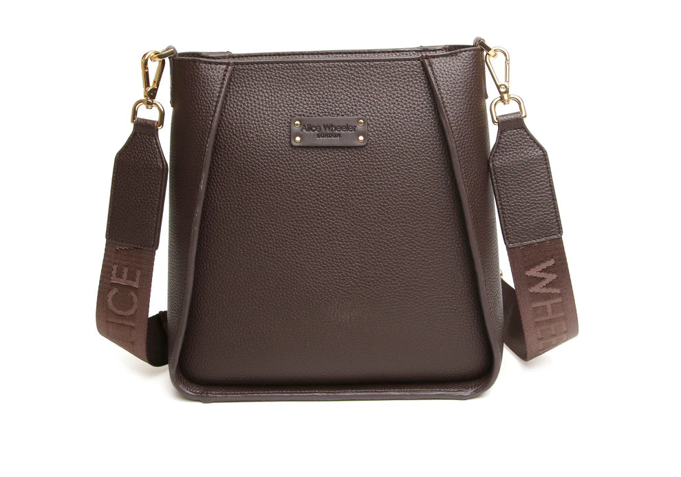 Alice Wheeler Chocolate Kensington Crossbody