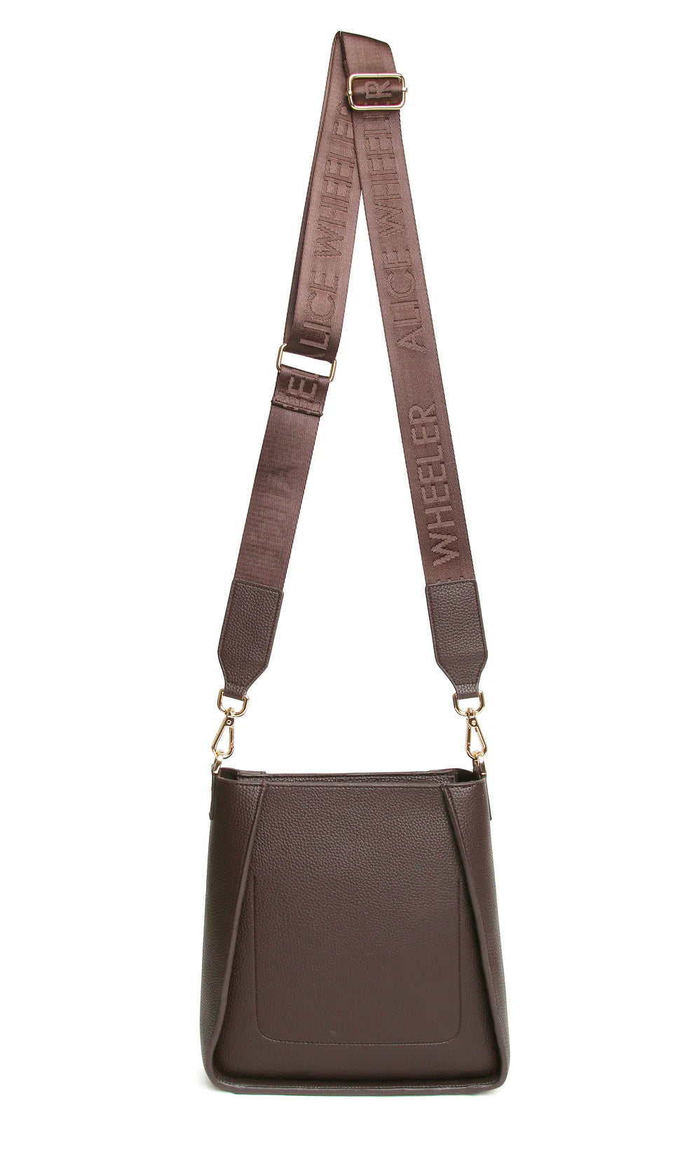 Alice Wheeler Chocolate Kensington Crossbody