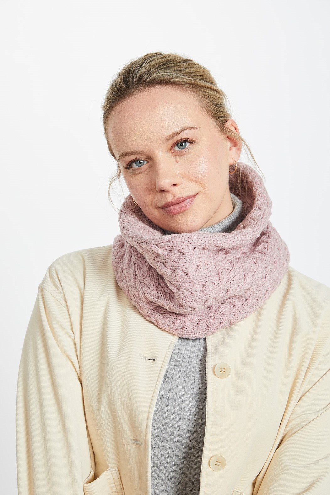 Newport Aran Cable Snood
