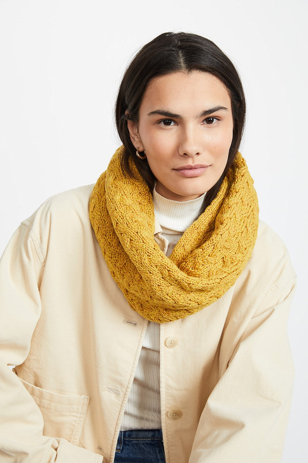 Newport Aran Cable Snood