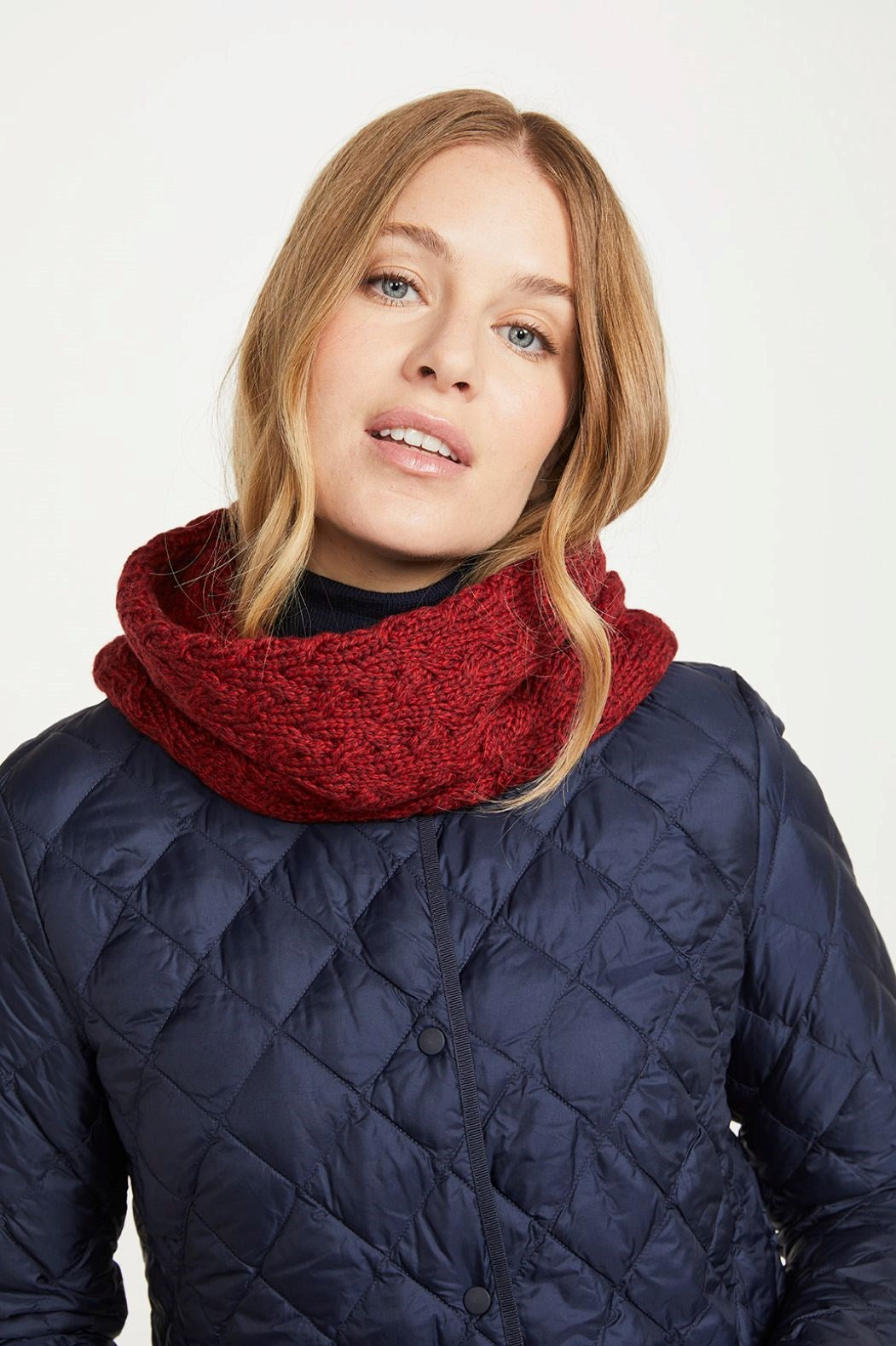 Newport Aran Cable Snood