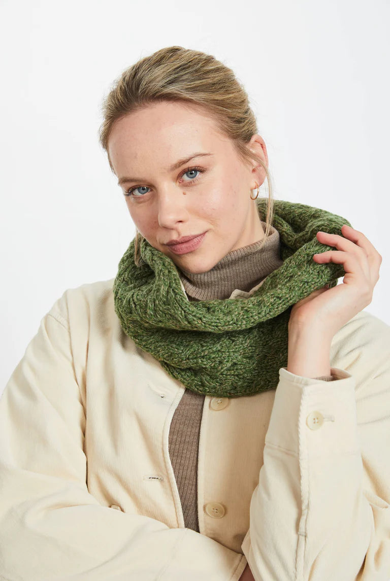 Newport Aran Cable Snood