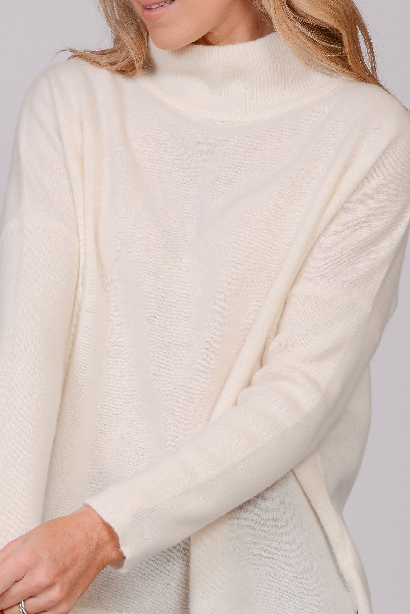 The Wool Co Cashmere Blend Knit , Natural