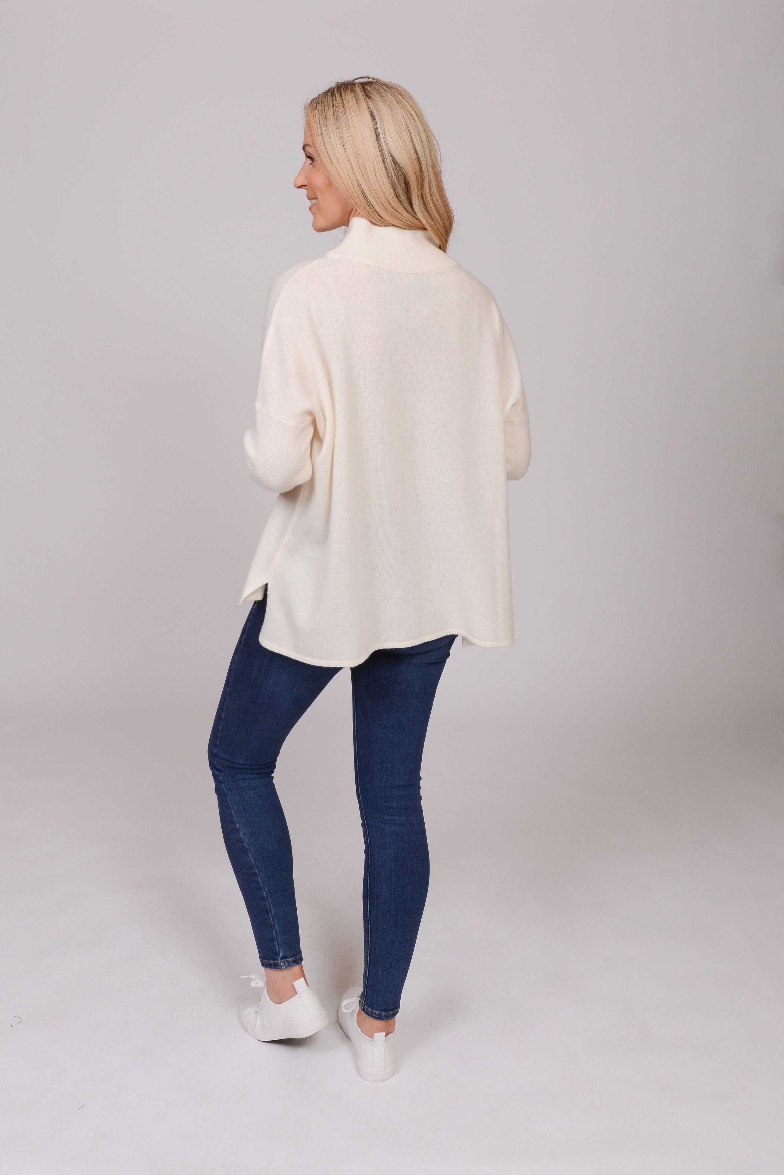 The Wool Co Cashmere Blend Knit , Natural