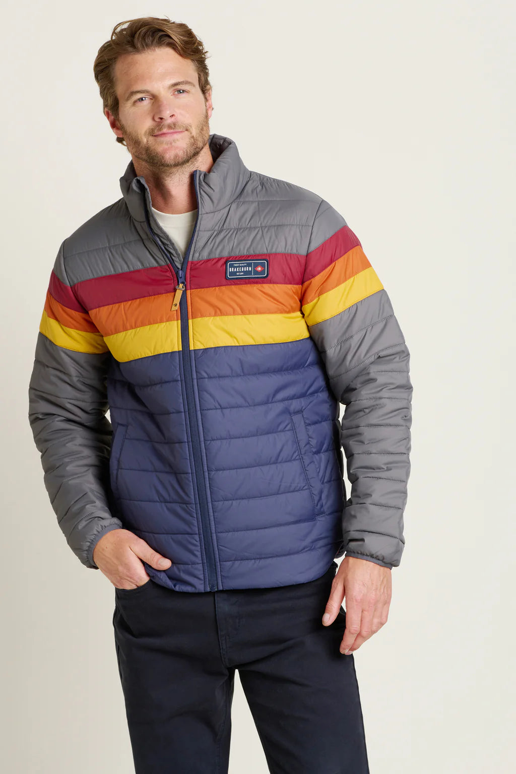 Brakeburn Colour Block Puffer