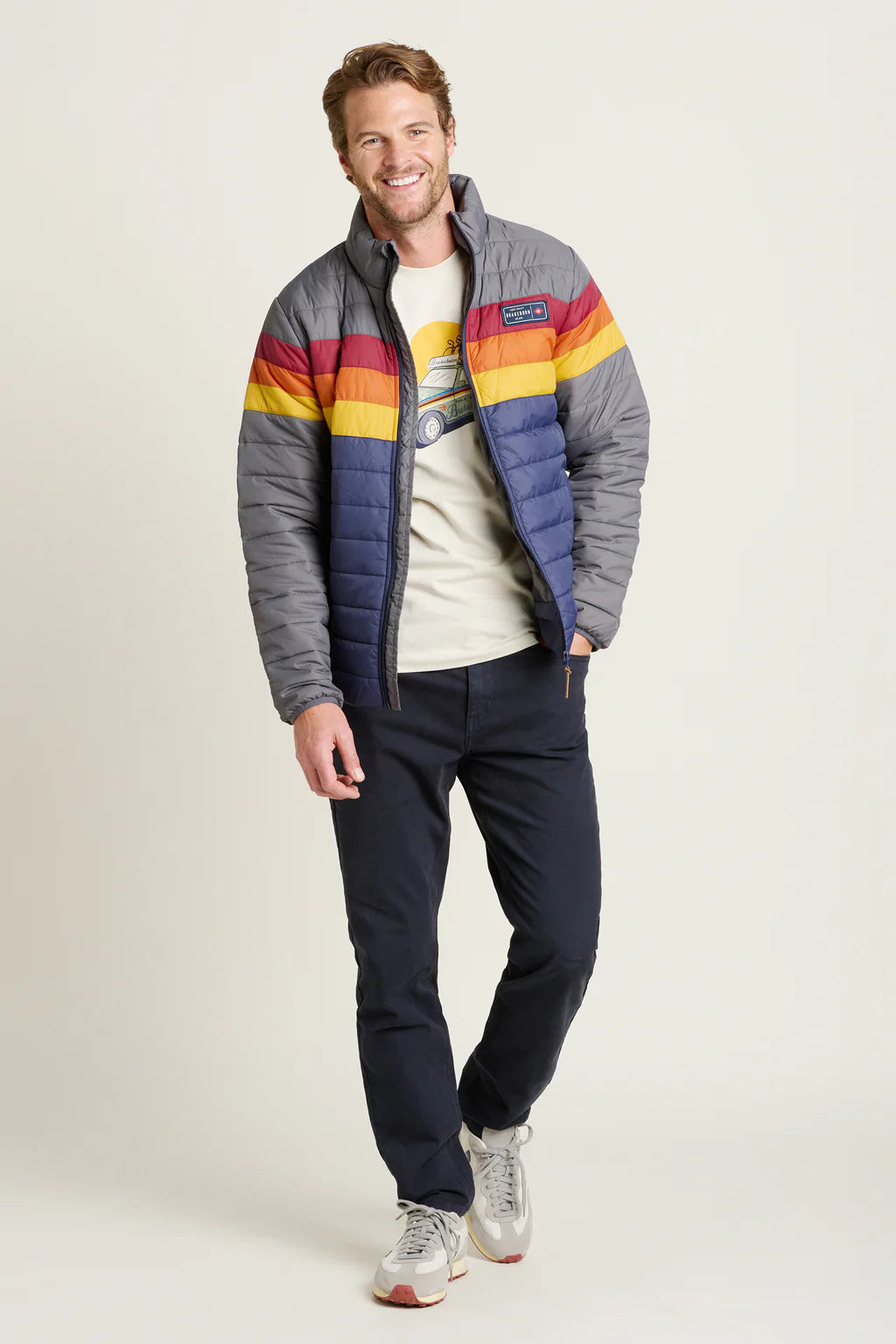 Brakeburn Colour Block Puffer