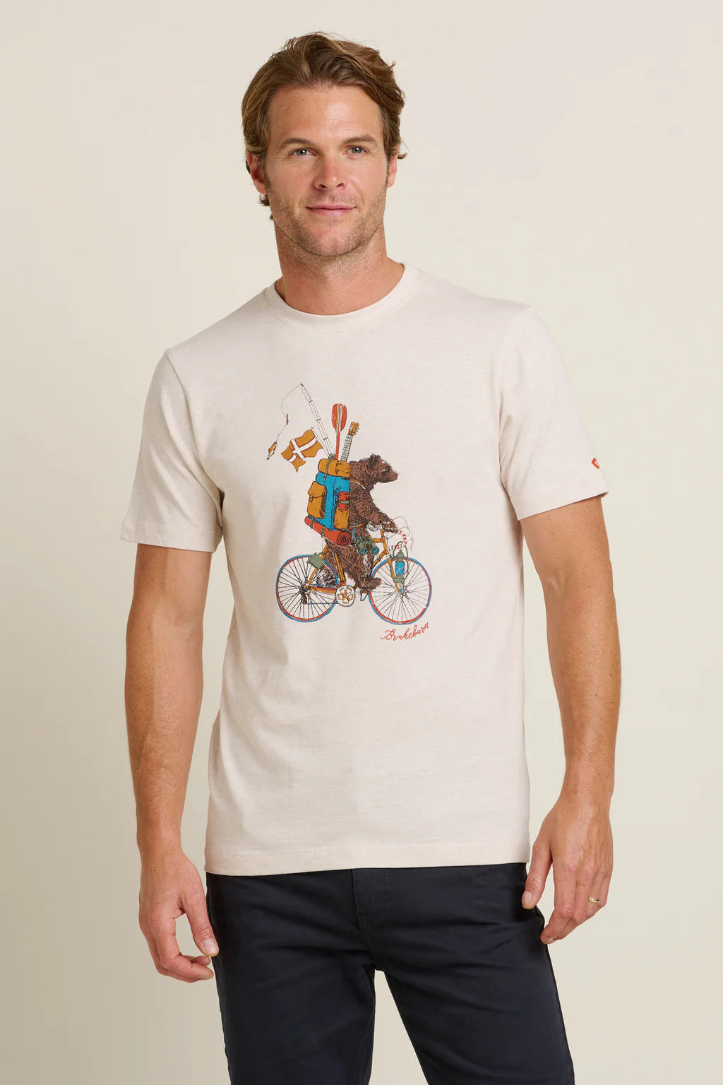 Brakeburn Camping Bear T-Shirt