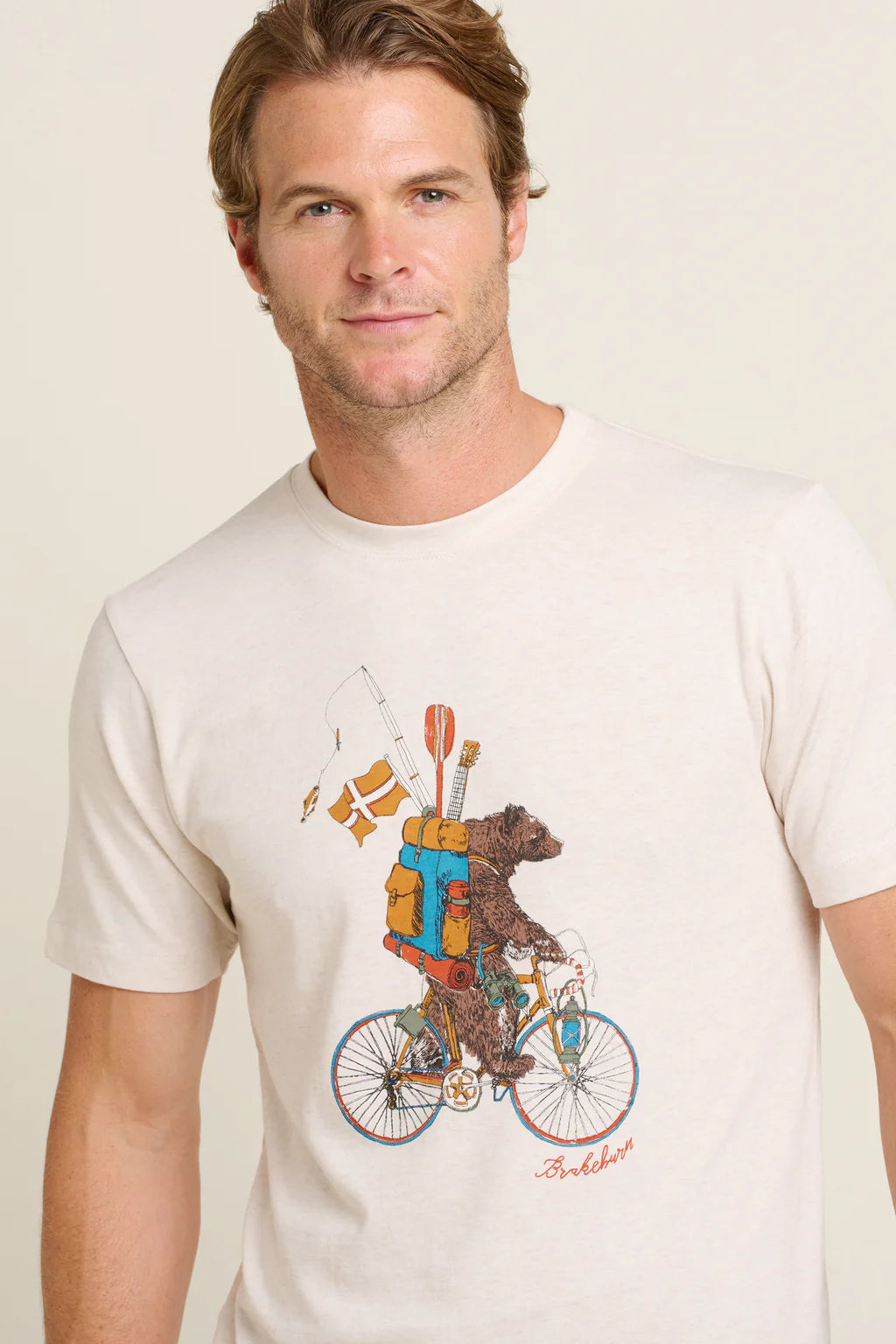 Brakeburn Camping Bear T-Shirt