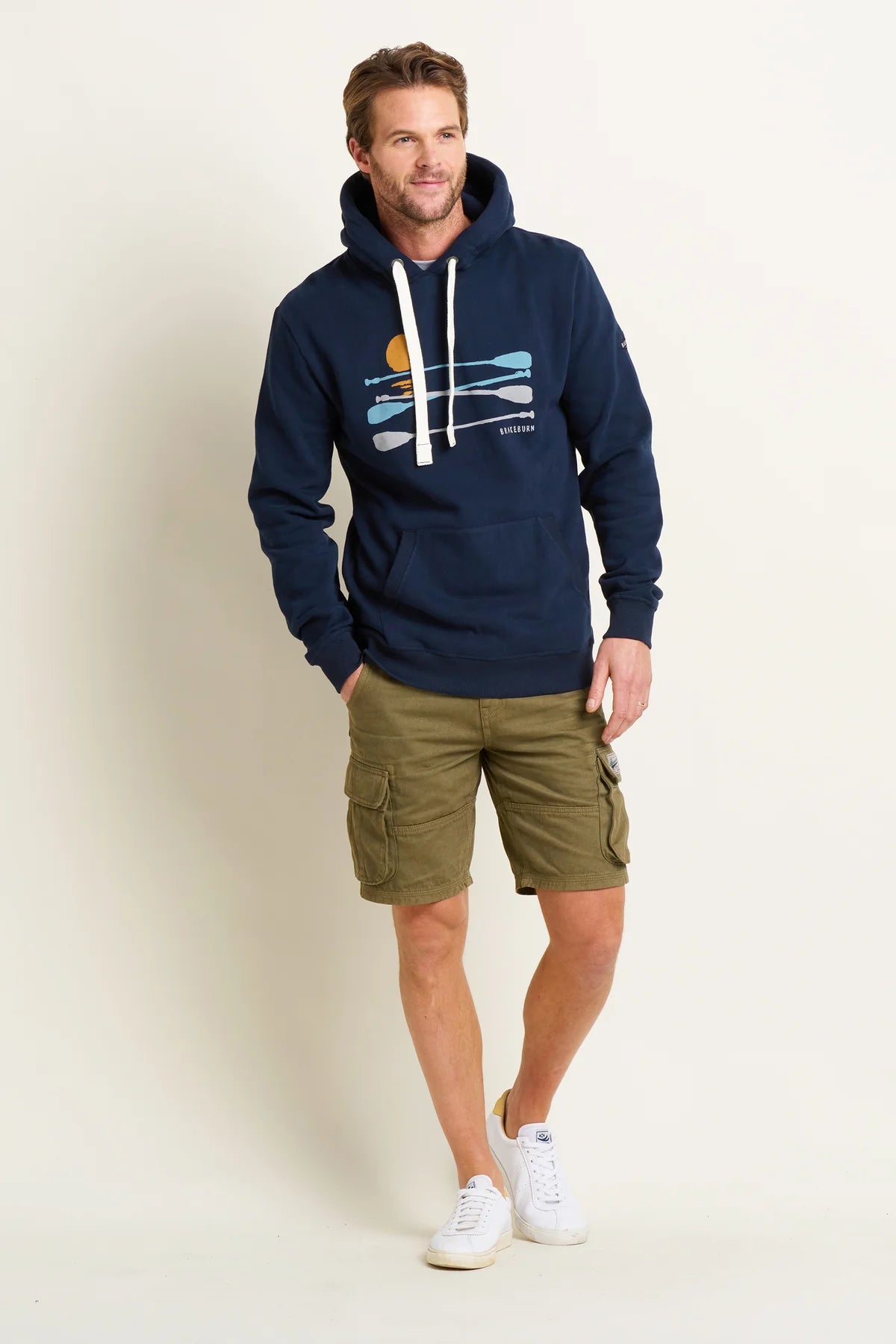 Brakeburn Paddleboard Hoodie , Navy