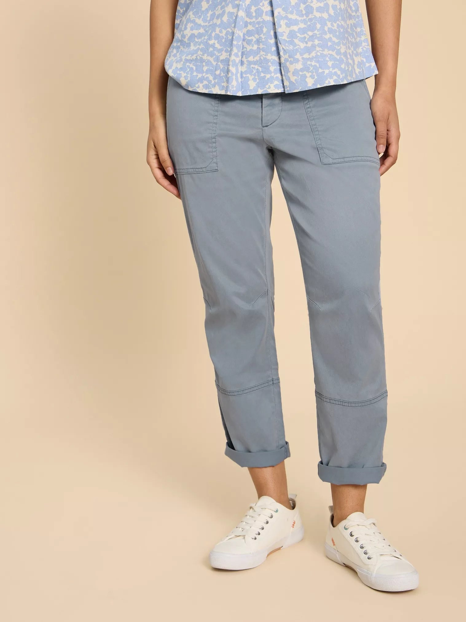 White Stuff Blaire Trouser , Blue